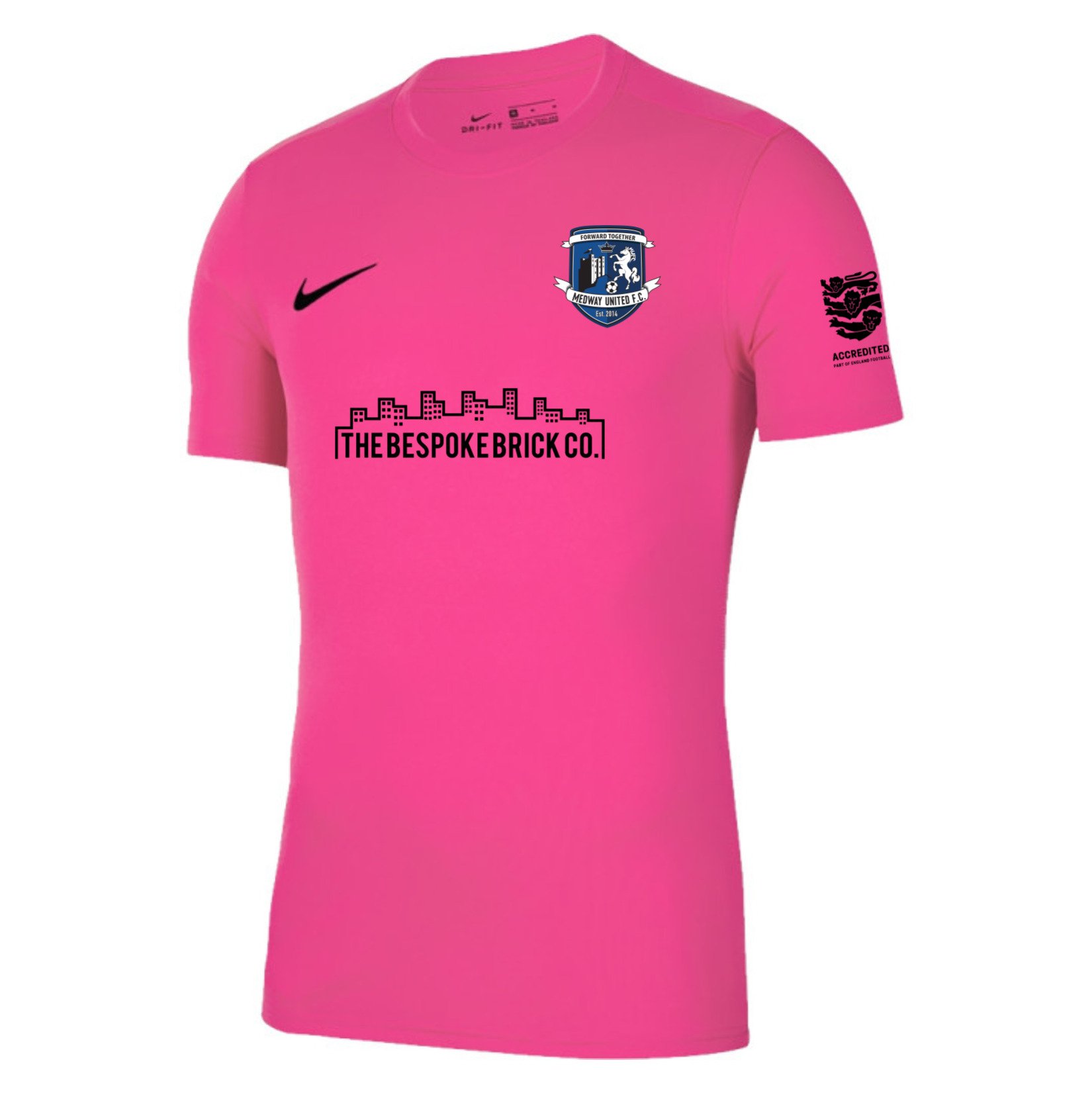 Nike Park VII Dri-FIT Short Sleeve Shirt - Vivid Pink/Black