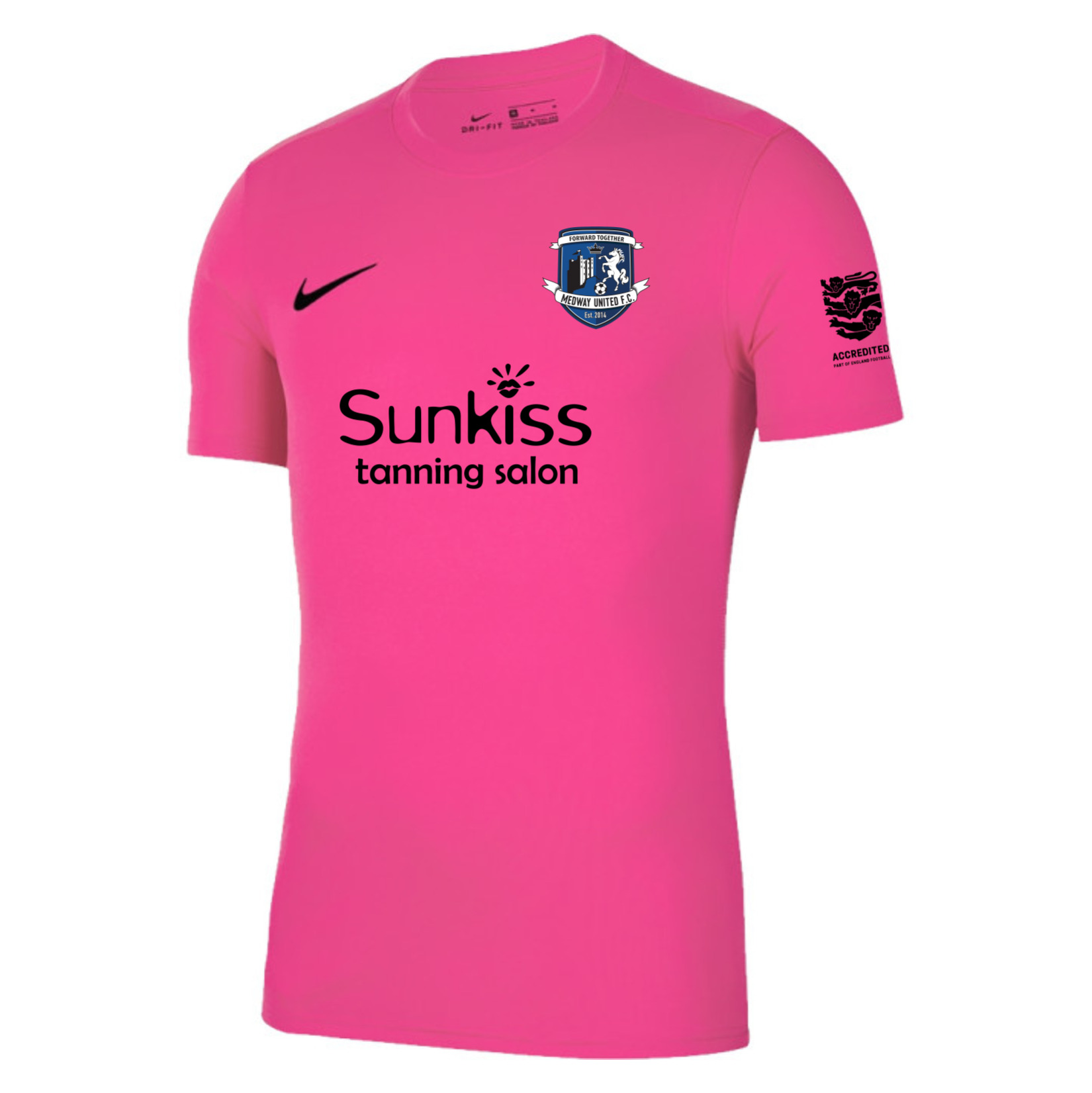 Nike Park VII Dri-FIT Short Sleeve Shirt - Vivid Pink/Black