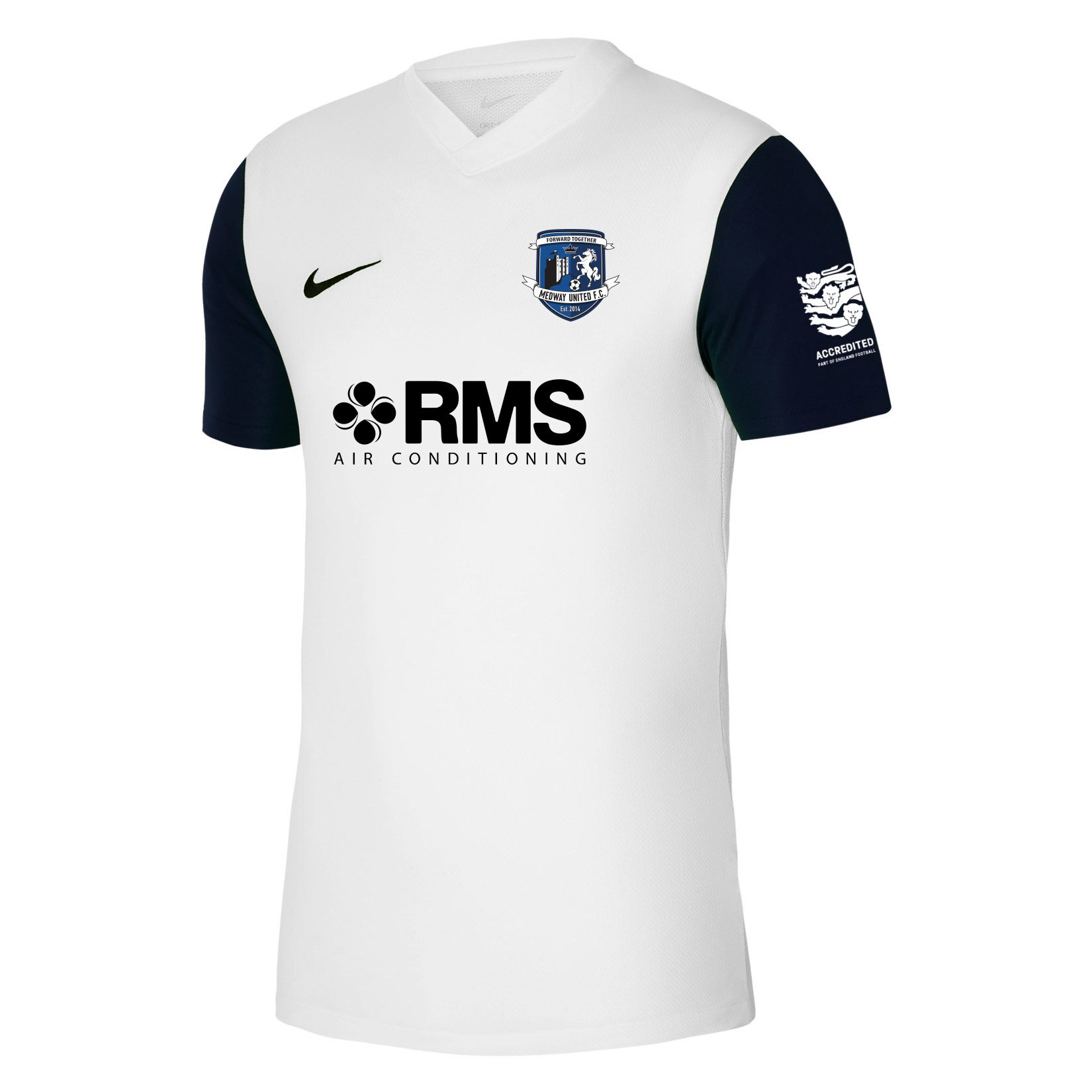 Nike Tiempo Premier 2 Short Sleeve Jersey - White/Black/Black