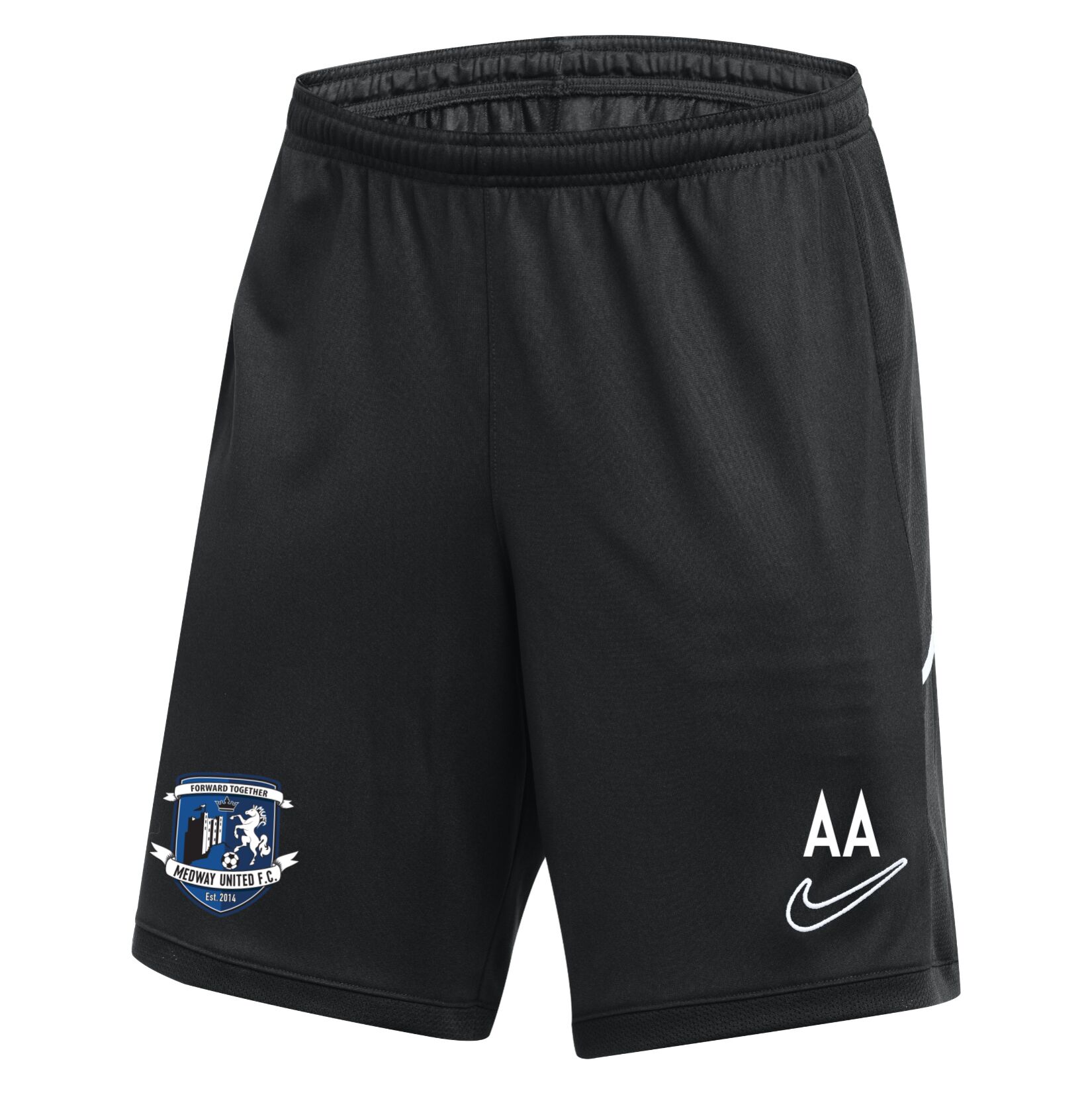 Nike Dri-FIT Academy 25 Shorts - Black/Black/White
