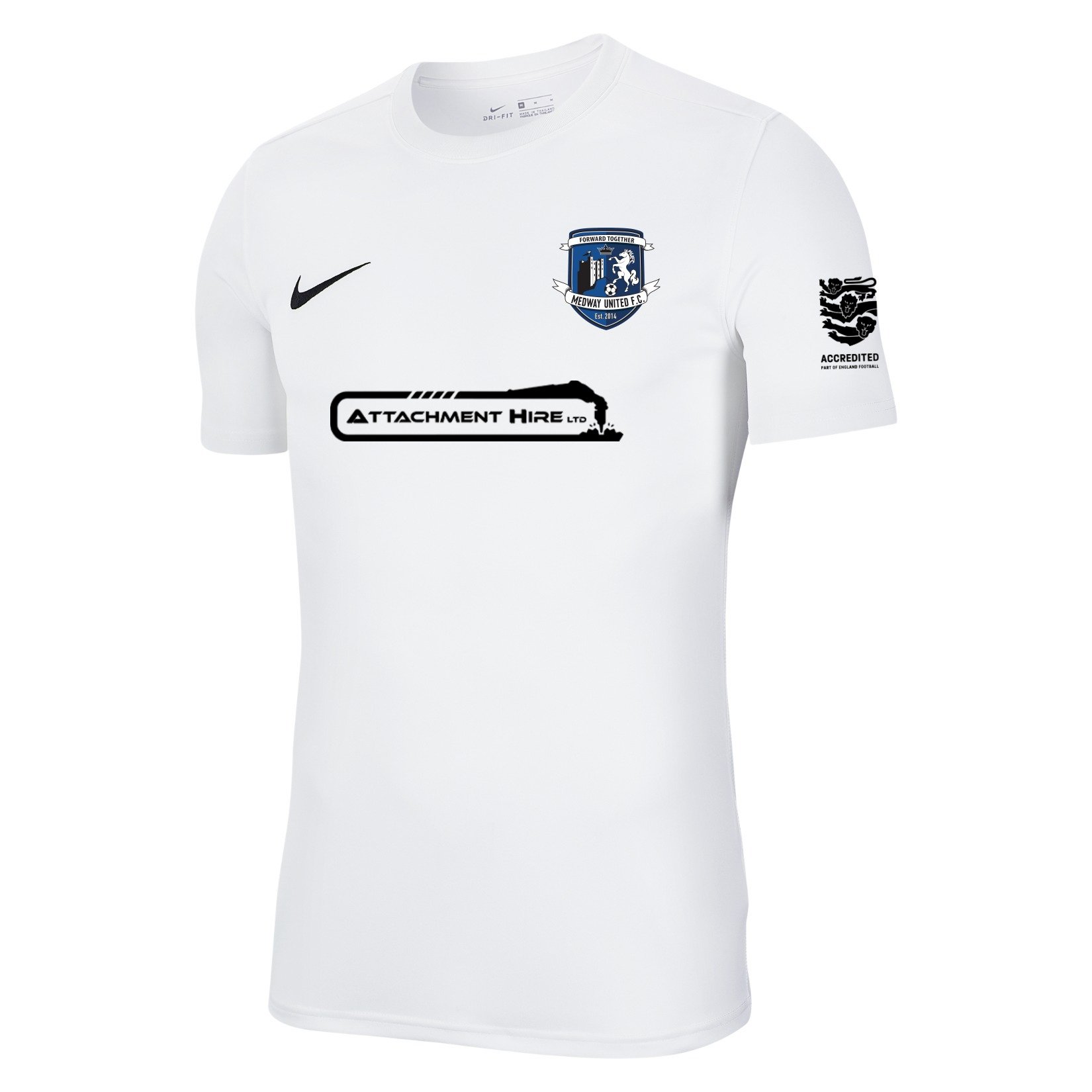 Nike Park VII Dri-FIT Short Sleeve Shirt - White/Black