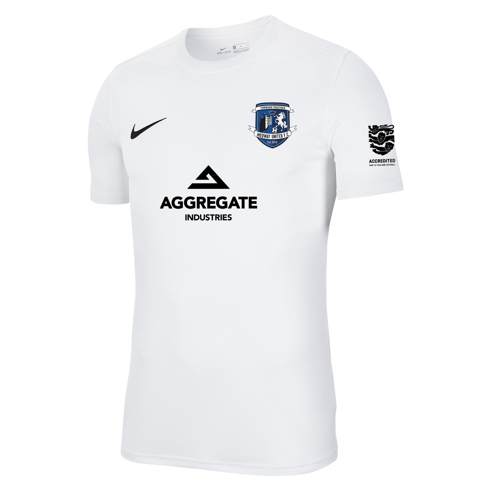 Nike Park VII Dri-FIT Short Sleeve Shirt - White/Black