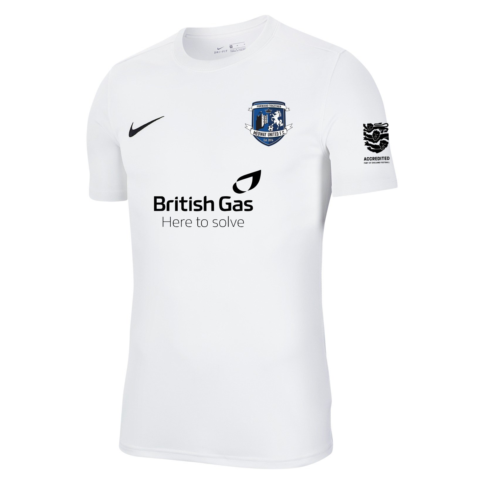Nike Park VII Dri-FIT Short Sleeve Shirt - White/Black