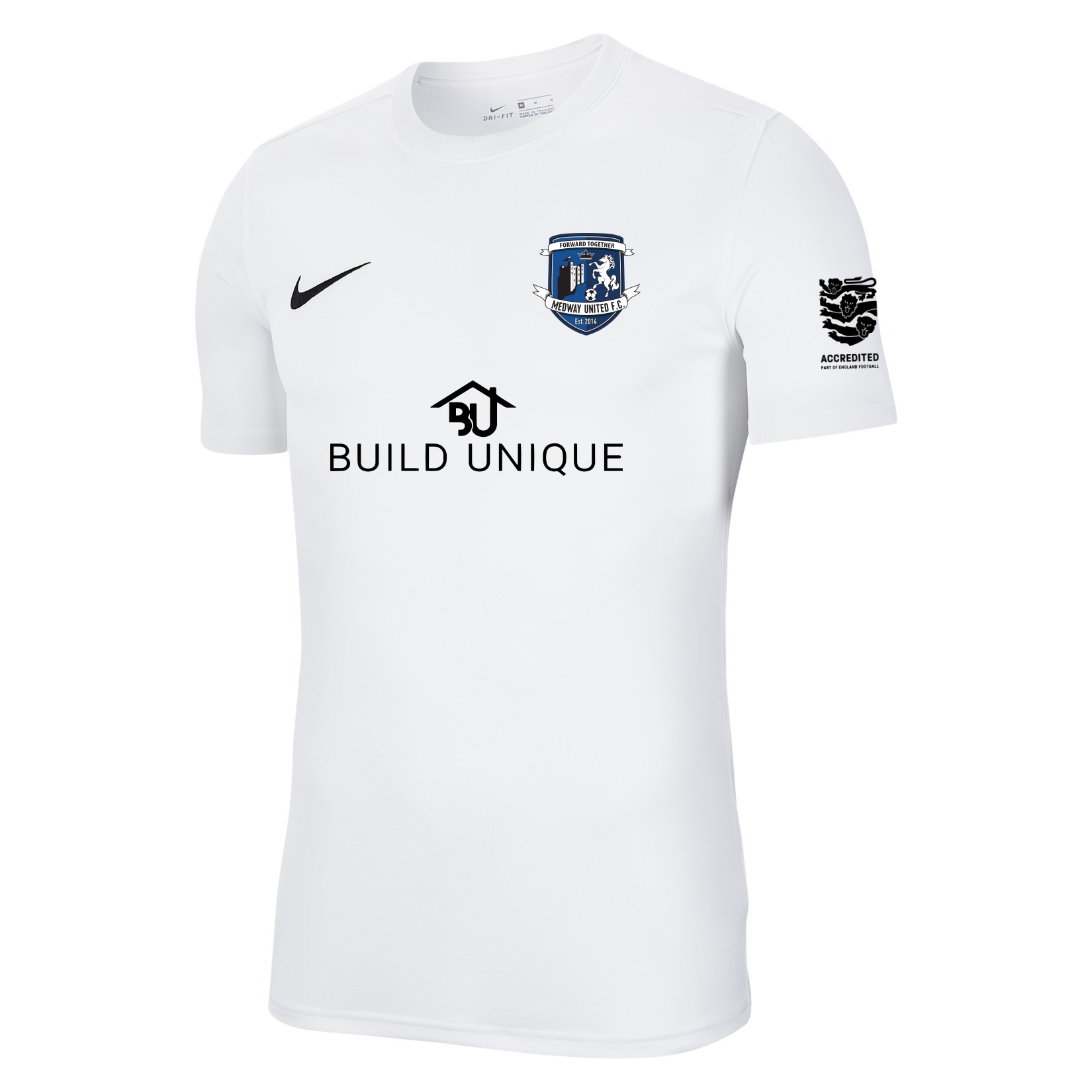 Nike Park VII Dri-FIT Short Sleeve Shirt - White/Black