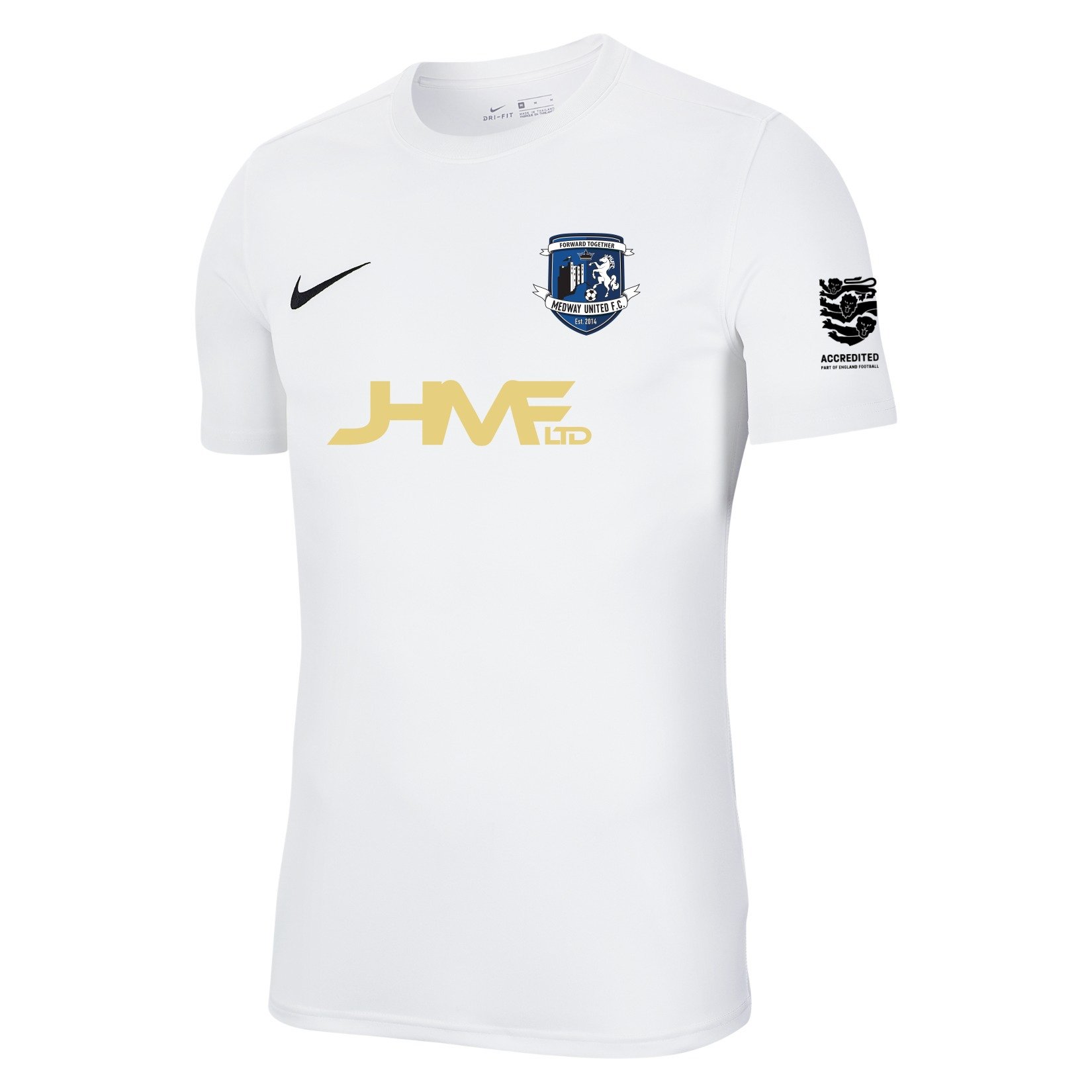 Nike Park VII Dri-FIT Short Sleeve Shirt - White/Black