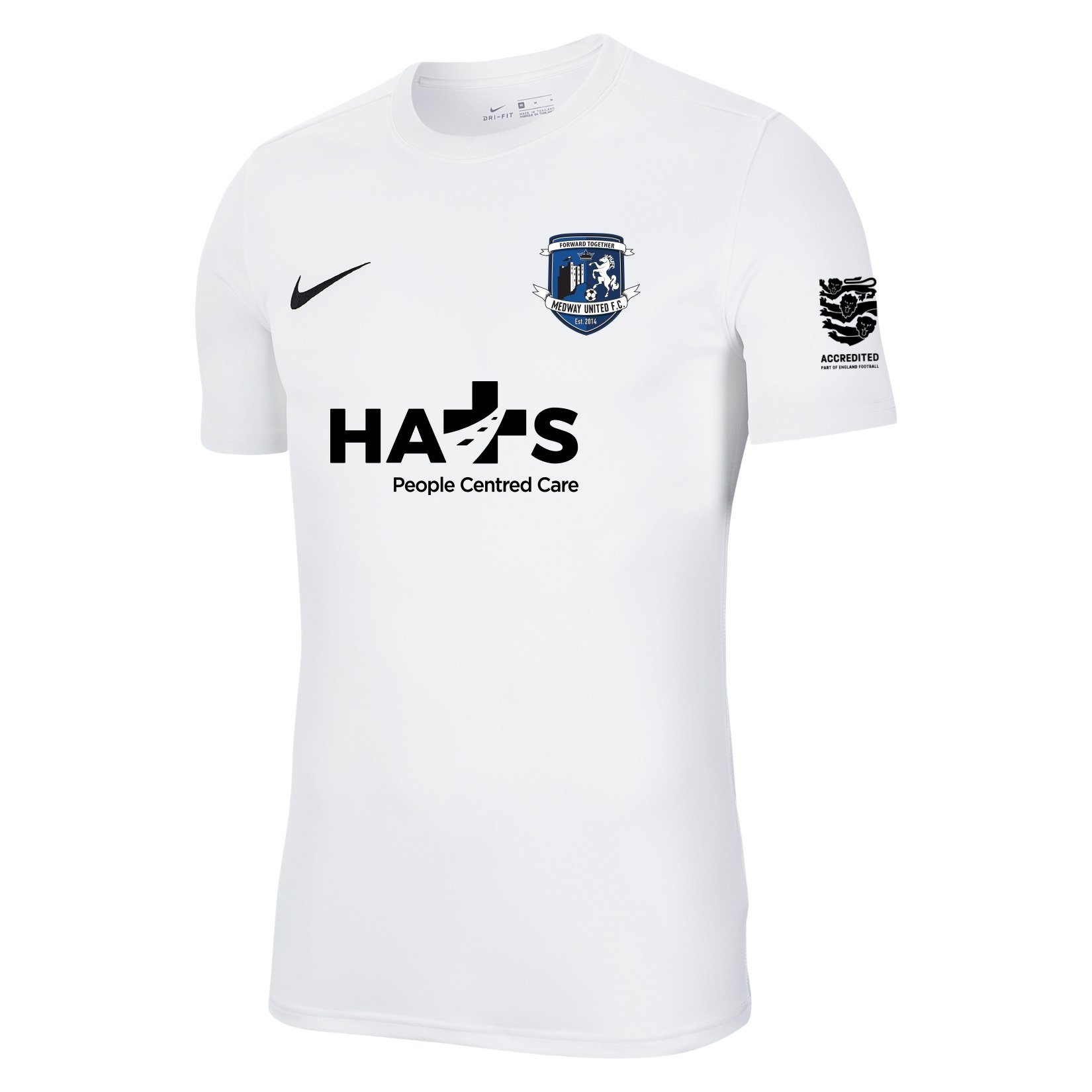 Nike Park VII Dri-FIT Short Sleeve Shirt - White/Black