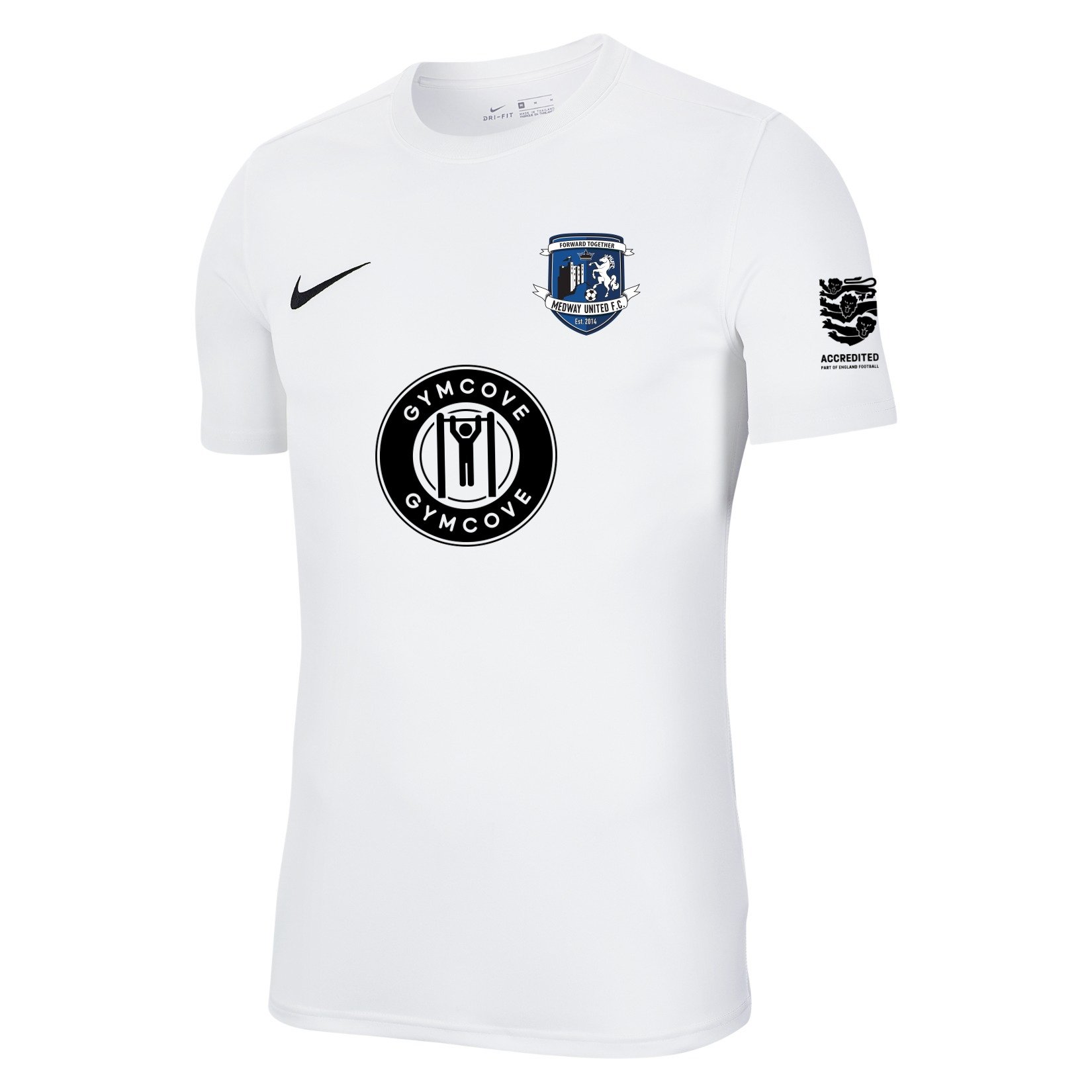 Nike Park VII Dri-FIT Short Sleeve Shirt - White/Black