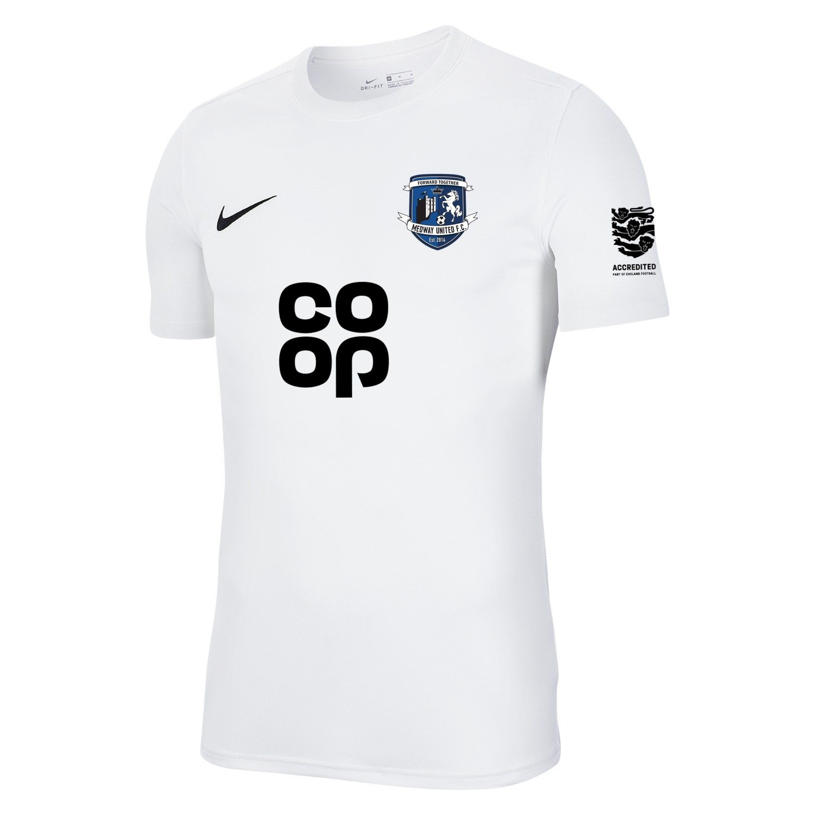 Nike Park VII Dri-FIT Short Sleeve Shirt - White/Black
