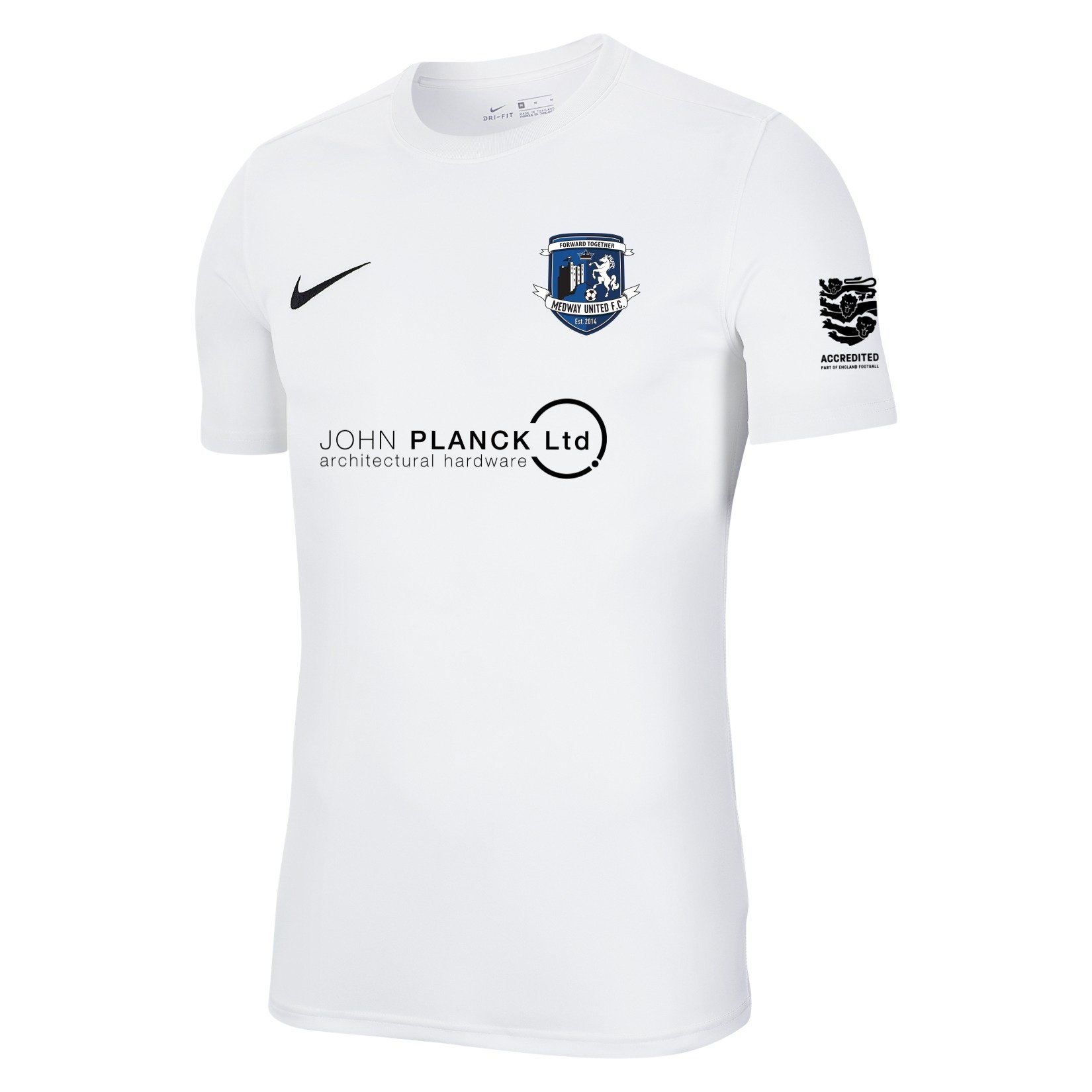 Nike Park VII Dri-FIT Short Sleeve Shirt - White/Black