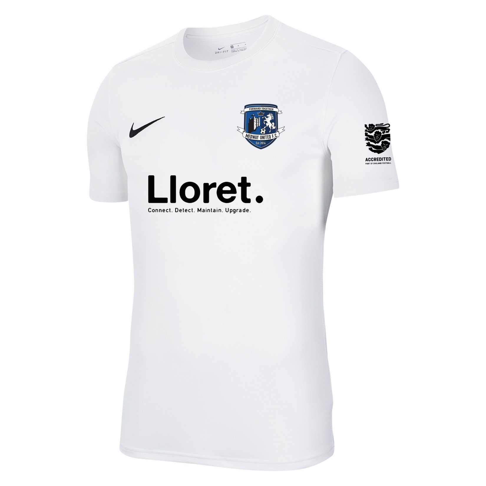 Nike Park VII Dri-FIT Short Sleeve Shirt - White/Black