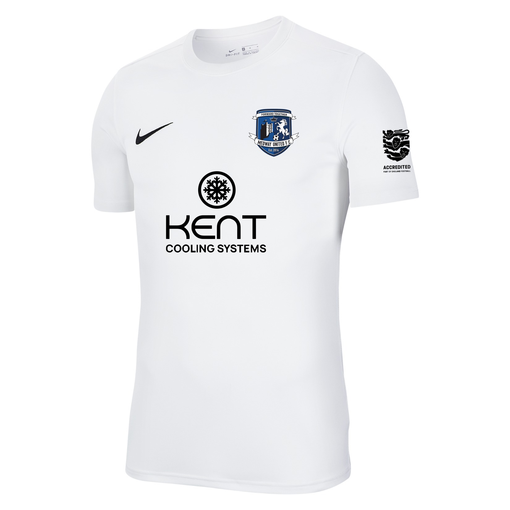 Nike Park VII Dri-FIT Short Sleeve Shirt - White/Black