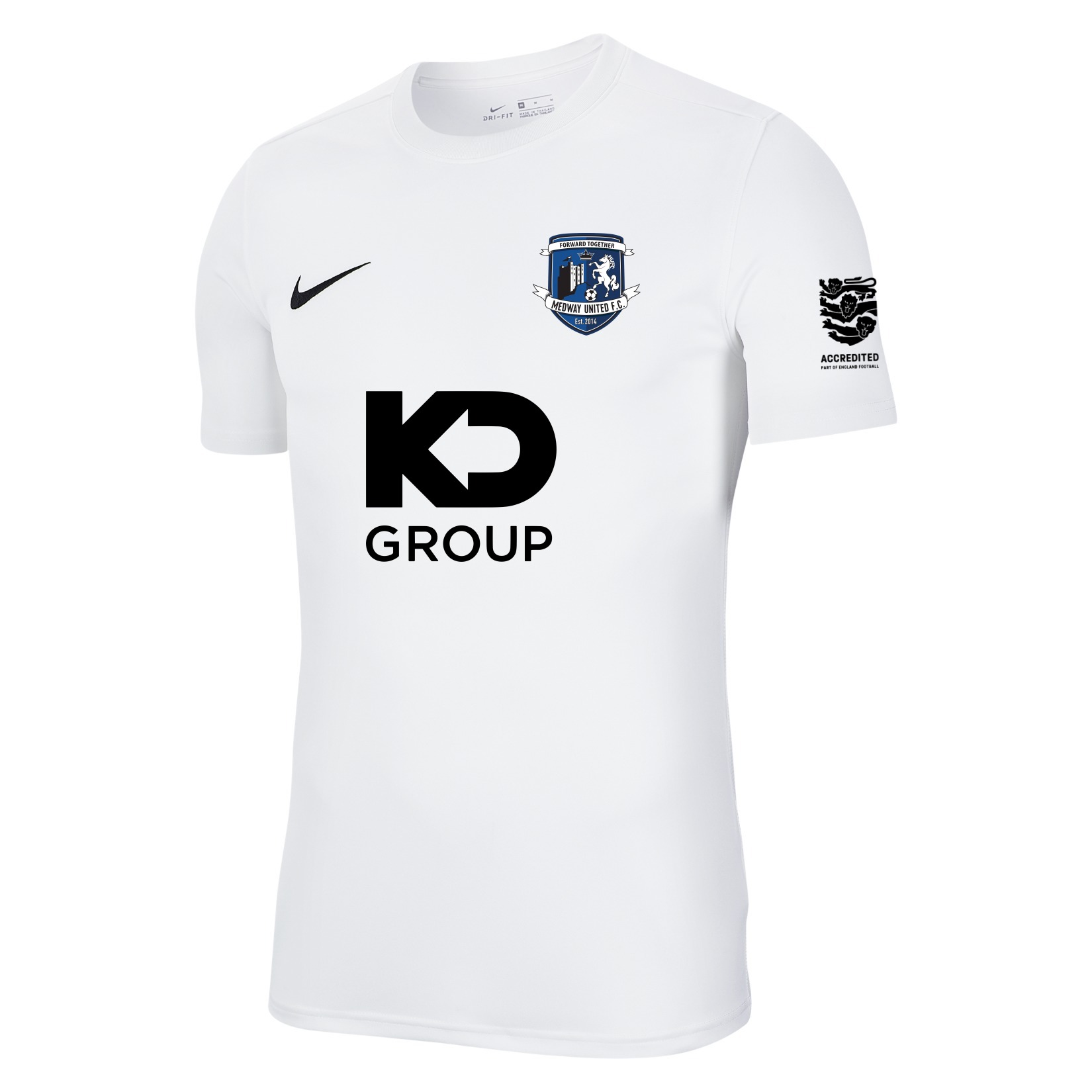 Nike Park VII Dri-FIT Short Sleeve Shirt - White/Black