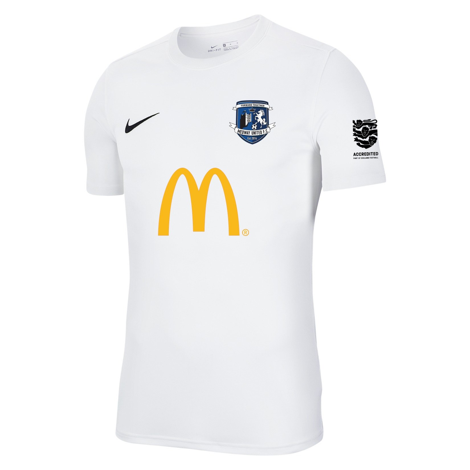 Nike Park VII Dri-FIT Short Sleeve Shirt - White/Black
