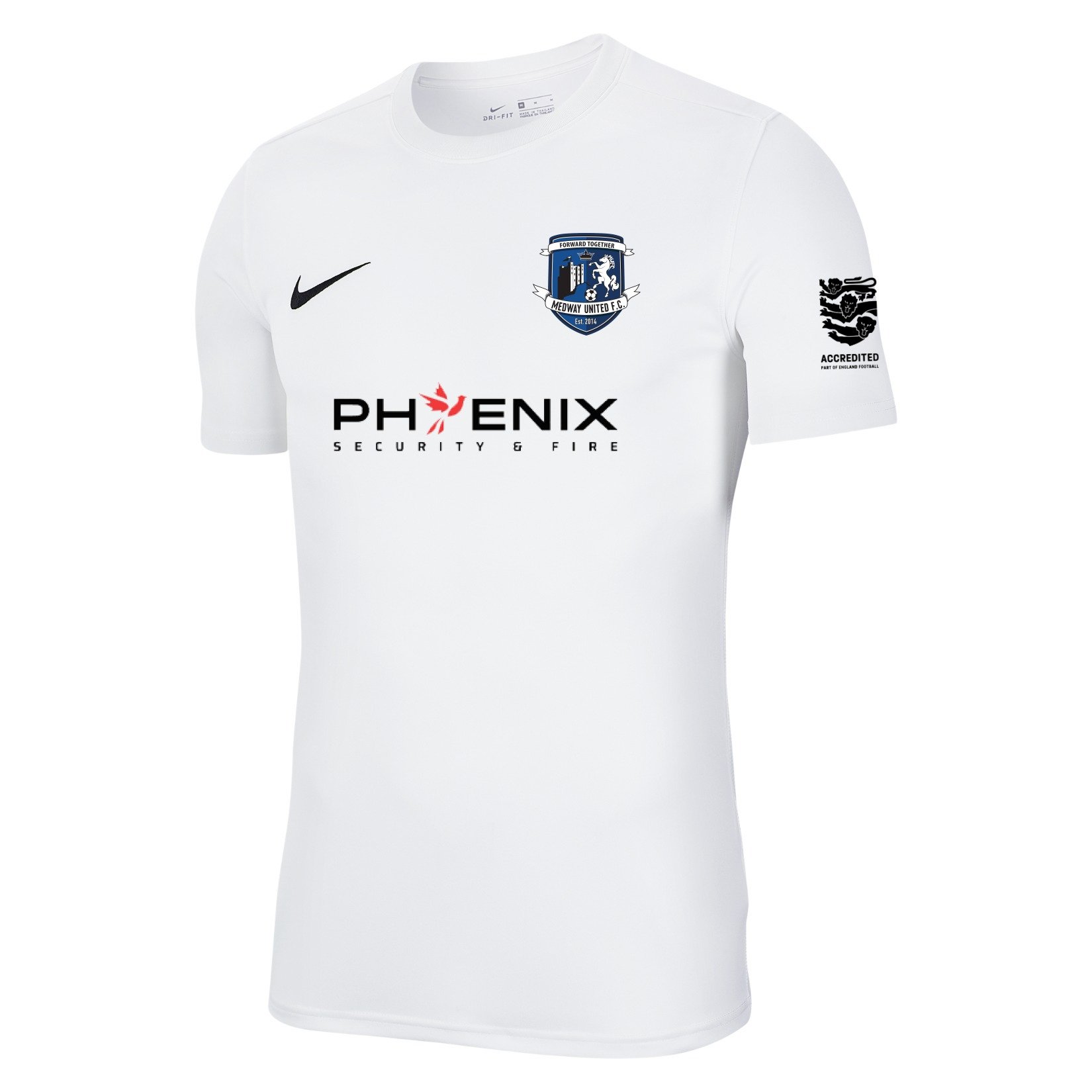Nike Park VII Dri-FIT Short Sleeve Shirt - White/Black