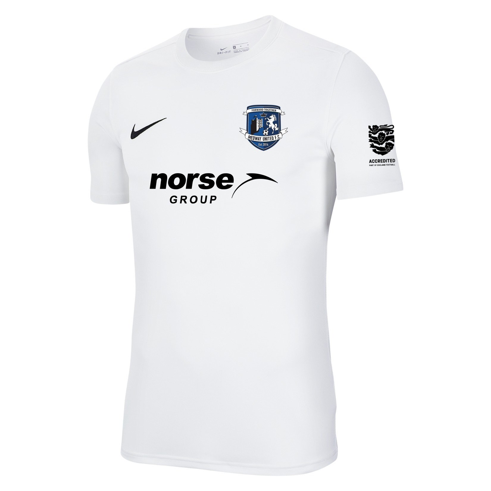 Nike Park VII Dri-FIT Short Sleeve Shirt - White/Black