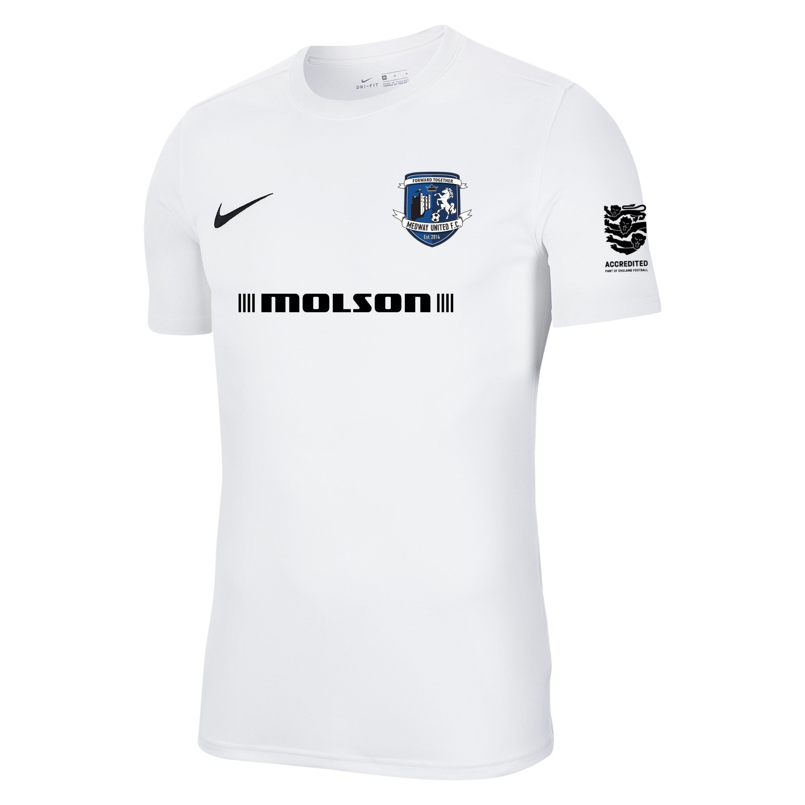 Nike Park VII Dri-FIT Short Sleeve Shirt - White/Black