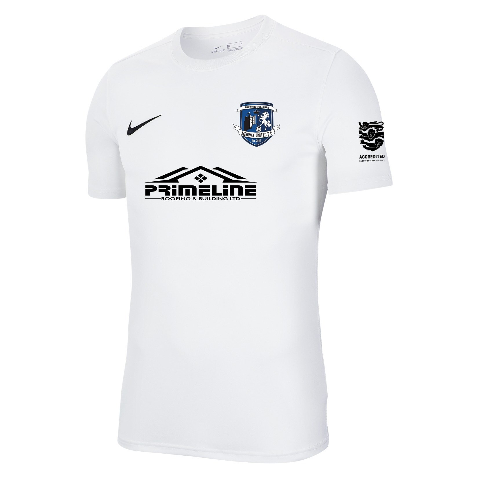 Nike Park VII Dri-FIT Short Sleeve Shirt - White/Black