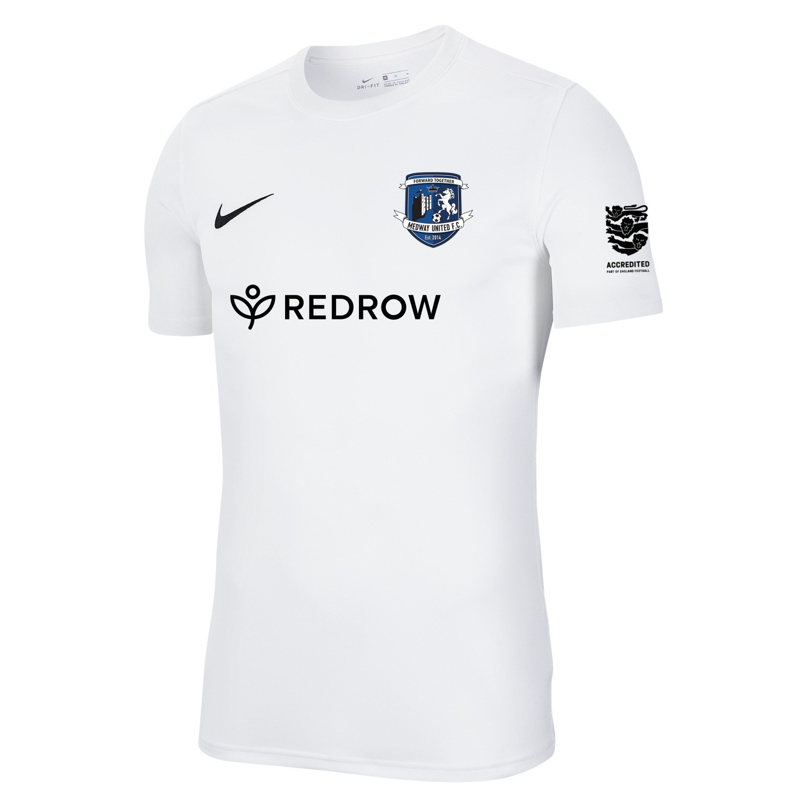 Nike Park VII Dri-FIT Short Sleeve Shirt - White/Black