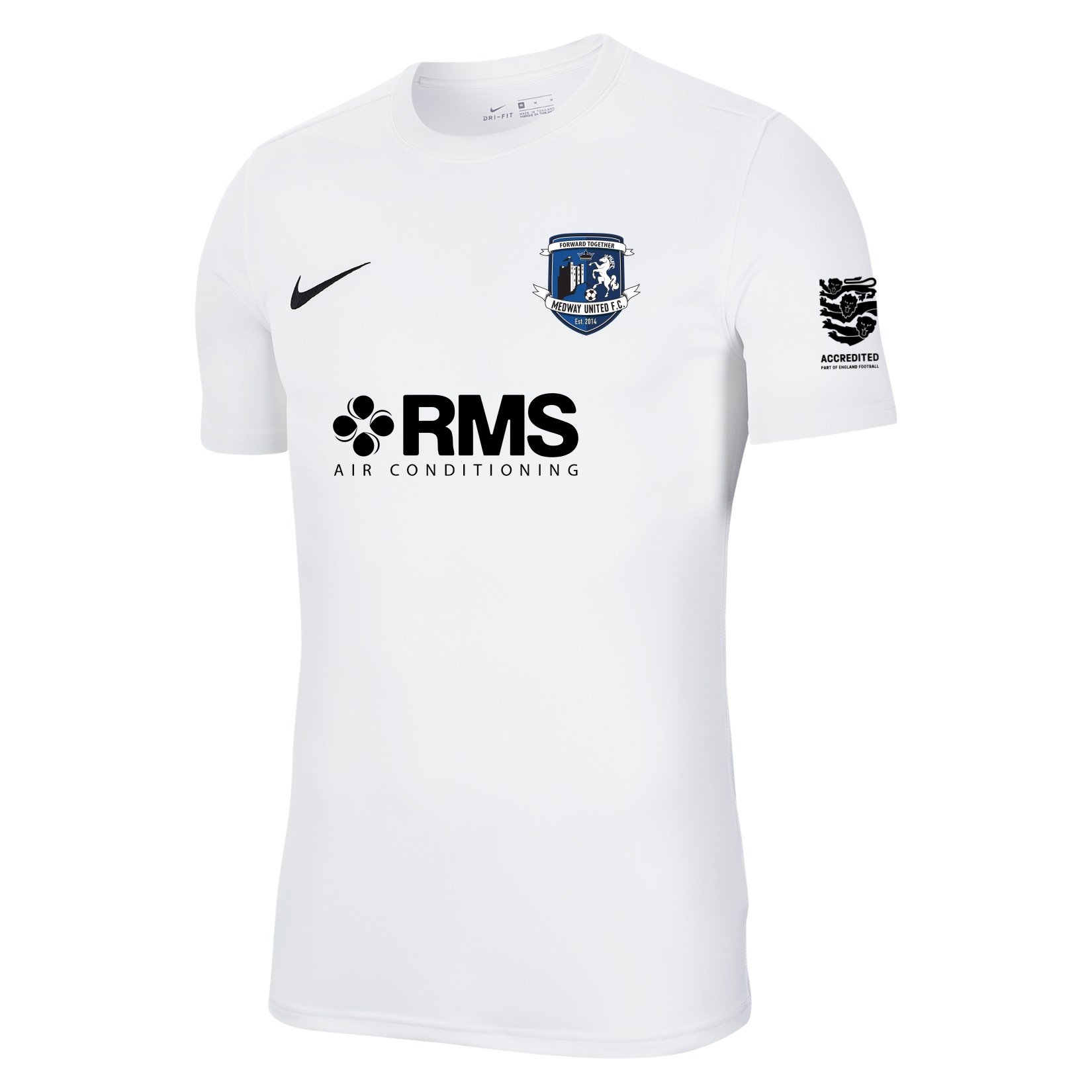 Nike Park VII Dri-FIT Short Sleeve Shirt - White/Black