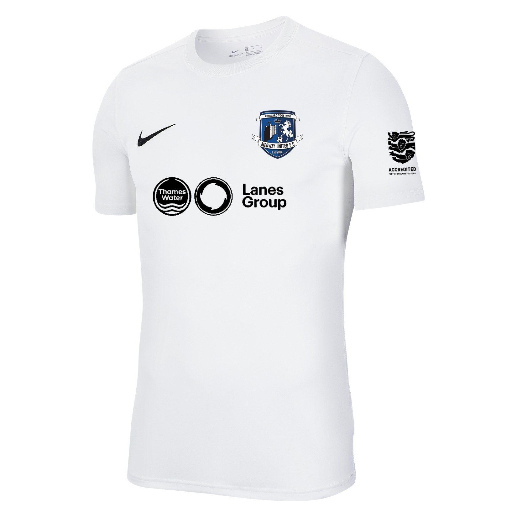 Nike Park VII Dri-FIT Short Sleeve Shirt - White/Black
