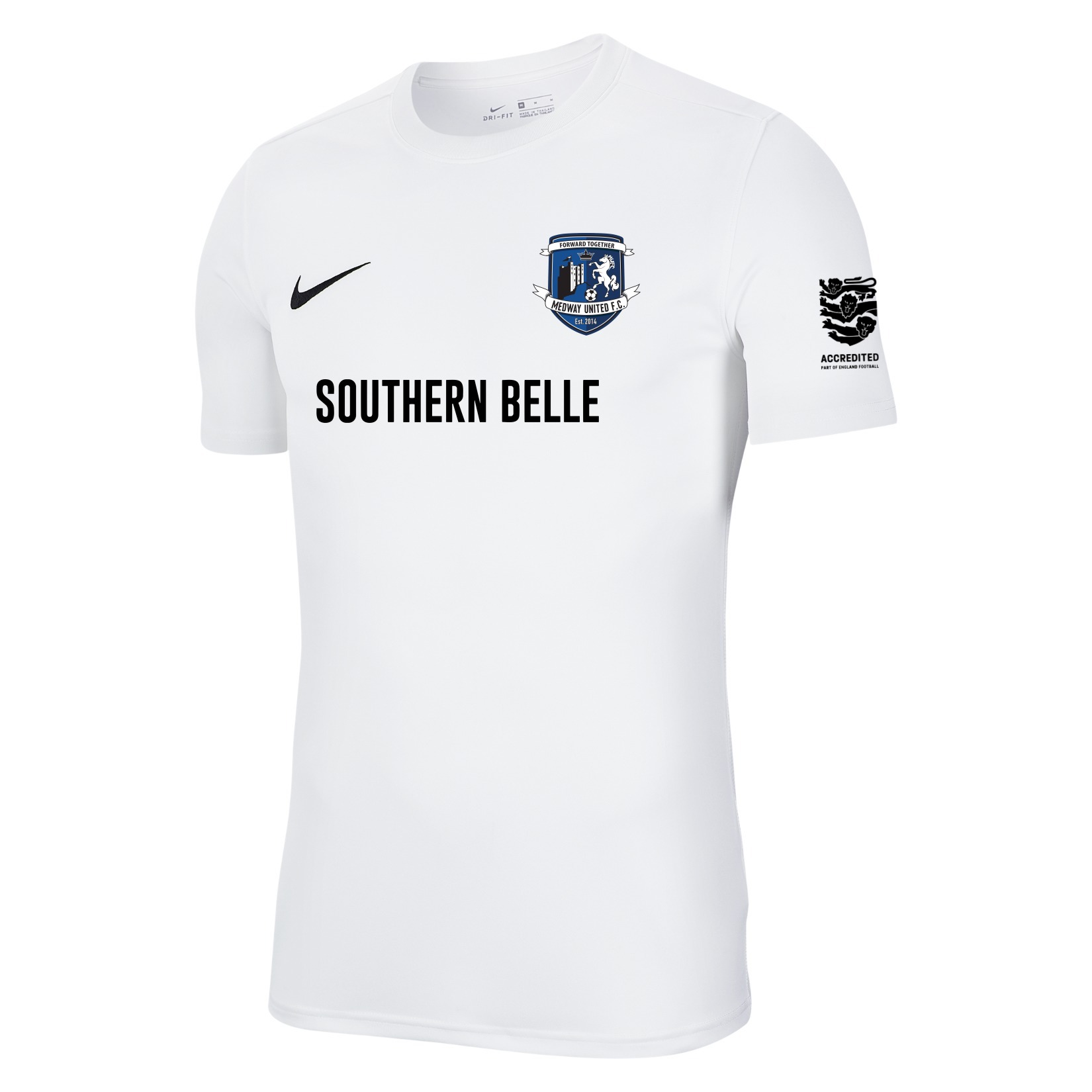 Nike Park VII Dri-FIT Short Sleeve Shirt - White/Black