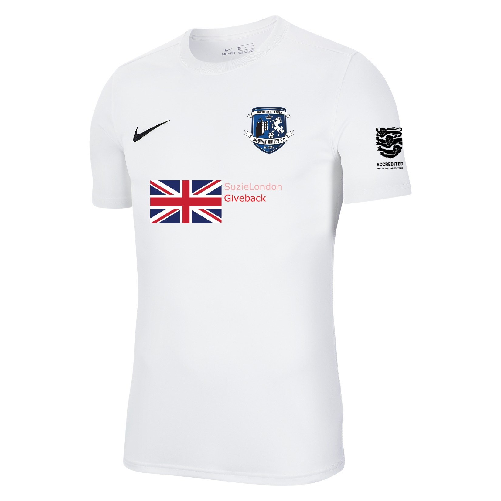 Nike Park VII Dri-FIT Short Sleeve Shirt - White/Black