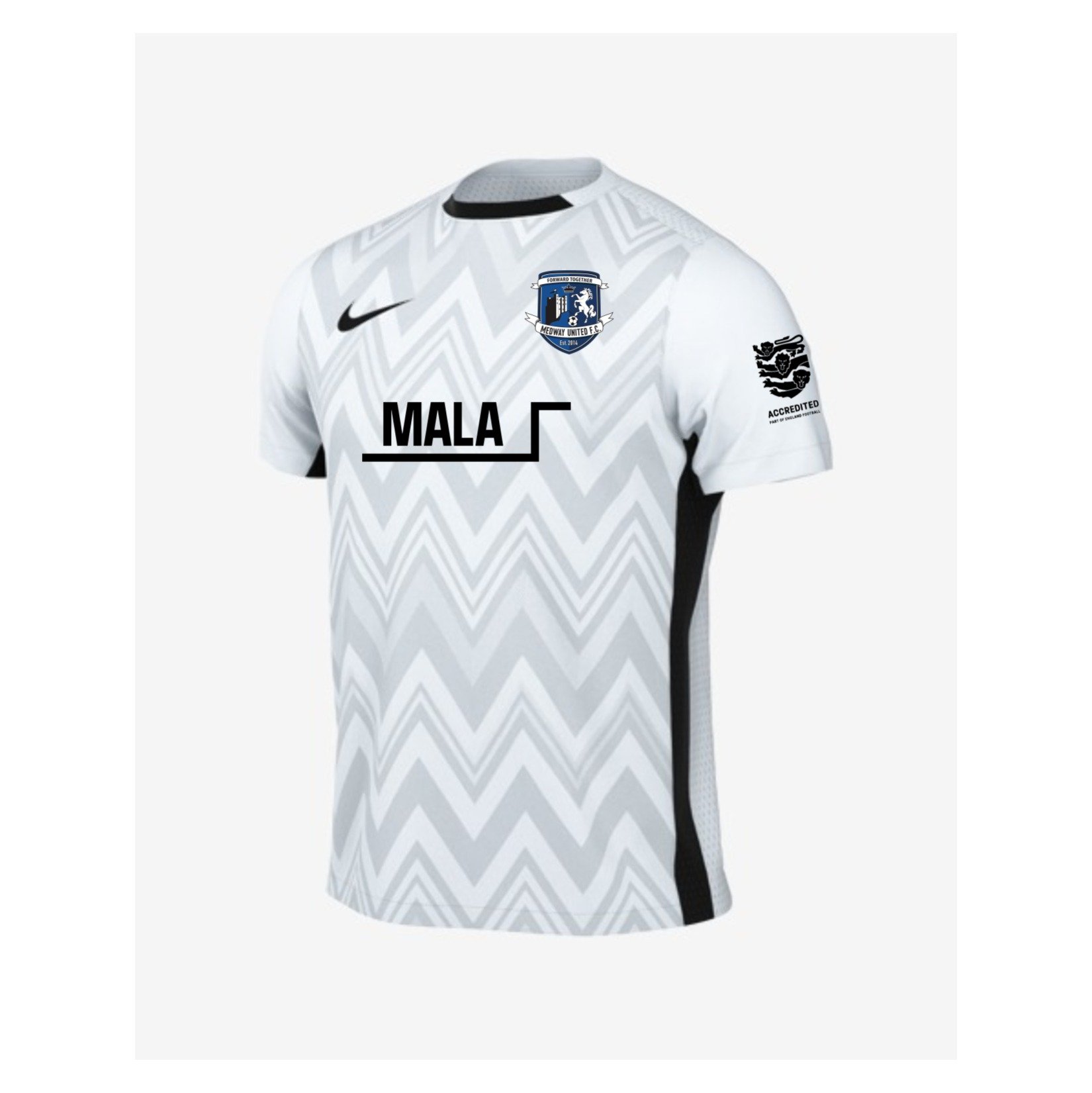 Nike Dri-FIT Challenge V Jersey - White/Black