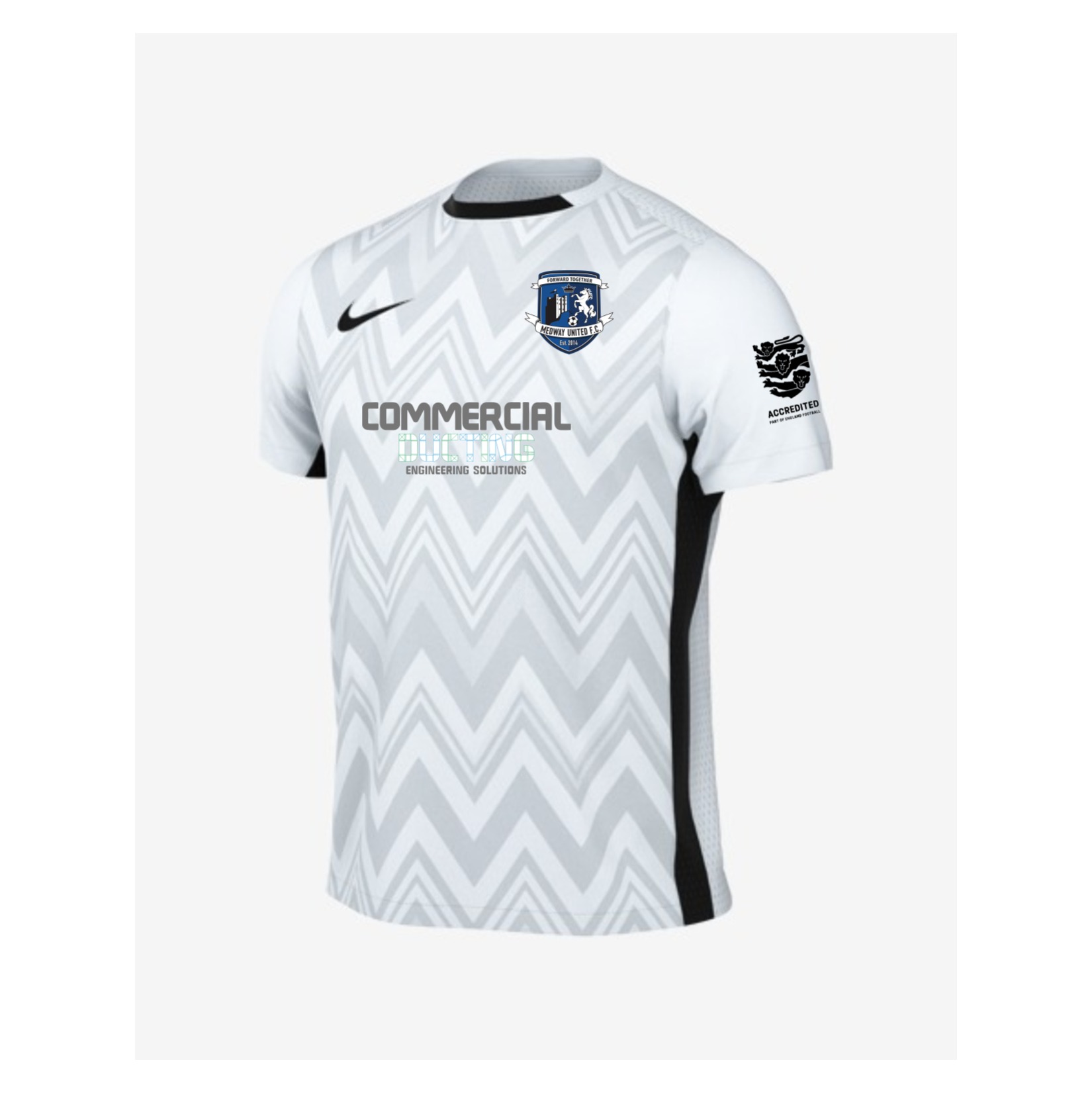 Nike Dri-FIT Challenge V Jersey - White/Black