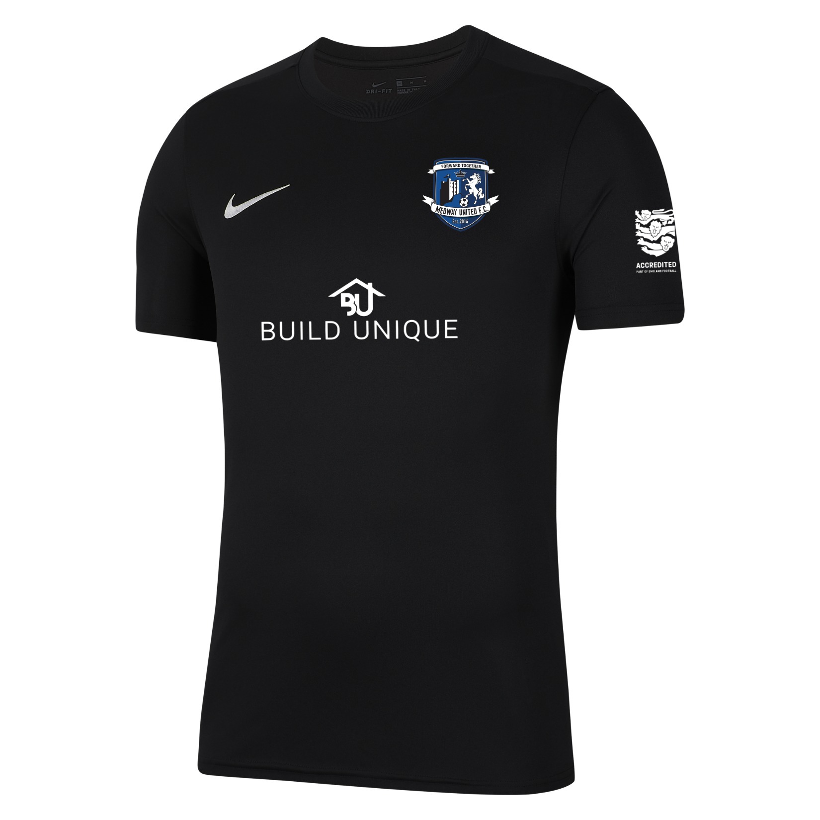 Nike Park VII Dri-FIT Short Sleeve Shirt - Black/White