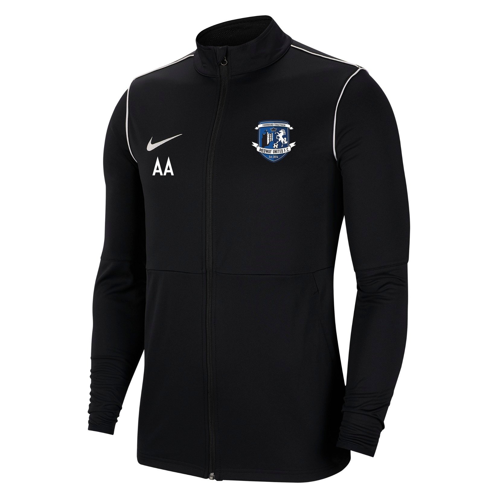 Nike Dri-FIT Park 20 Knitted Track Jacket - Black/White/White
