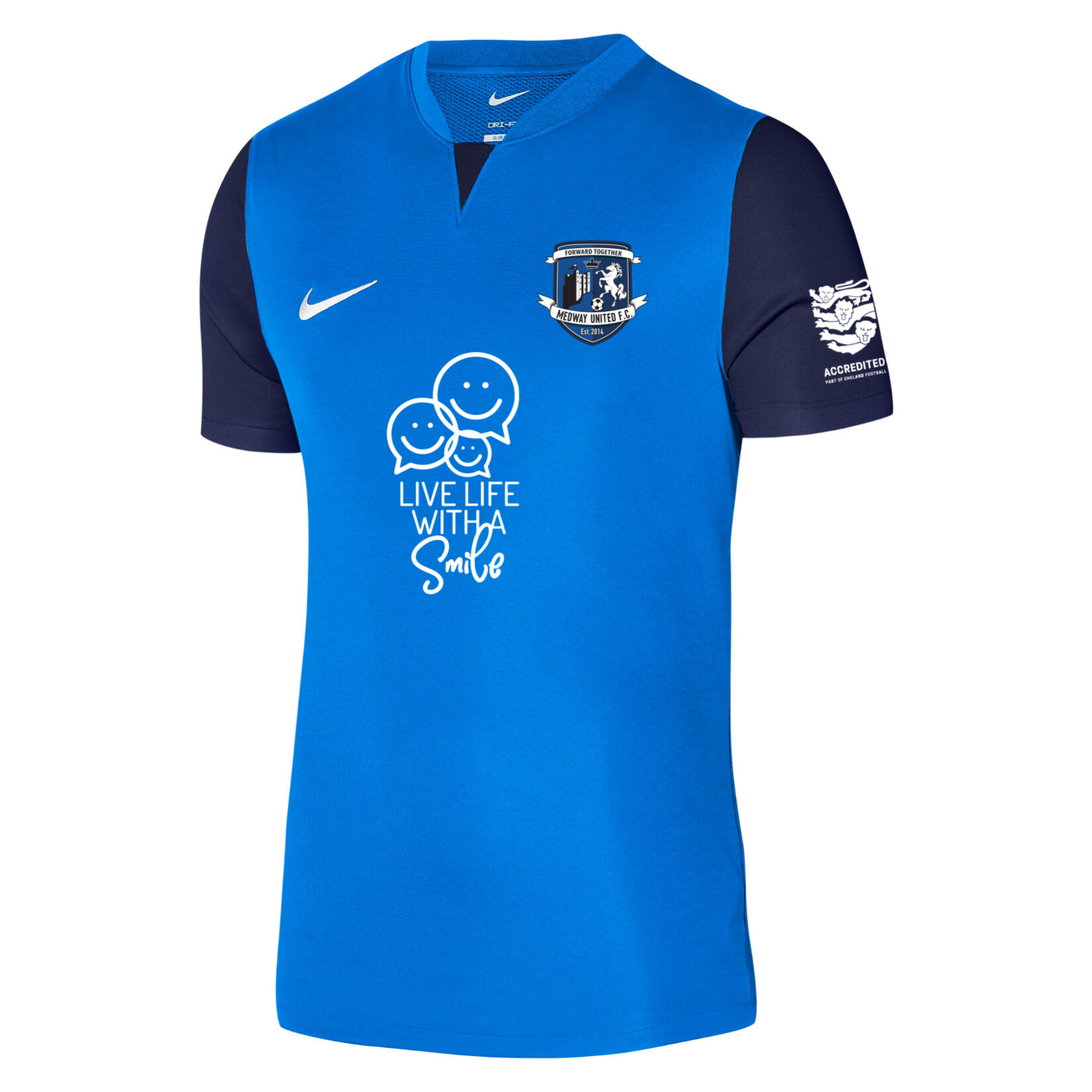 Nike Dri-FIT Trophy 5 Jersey - Royal Blue/Midnight Navy/White