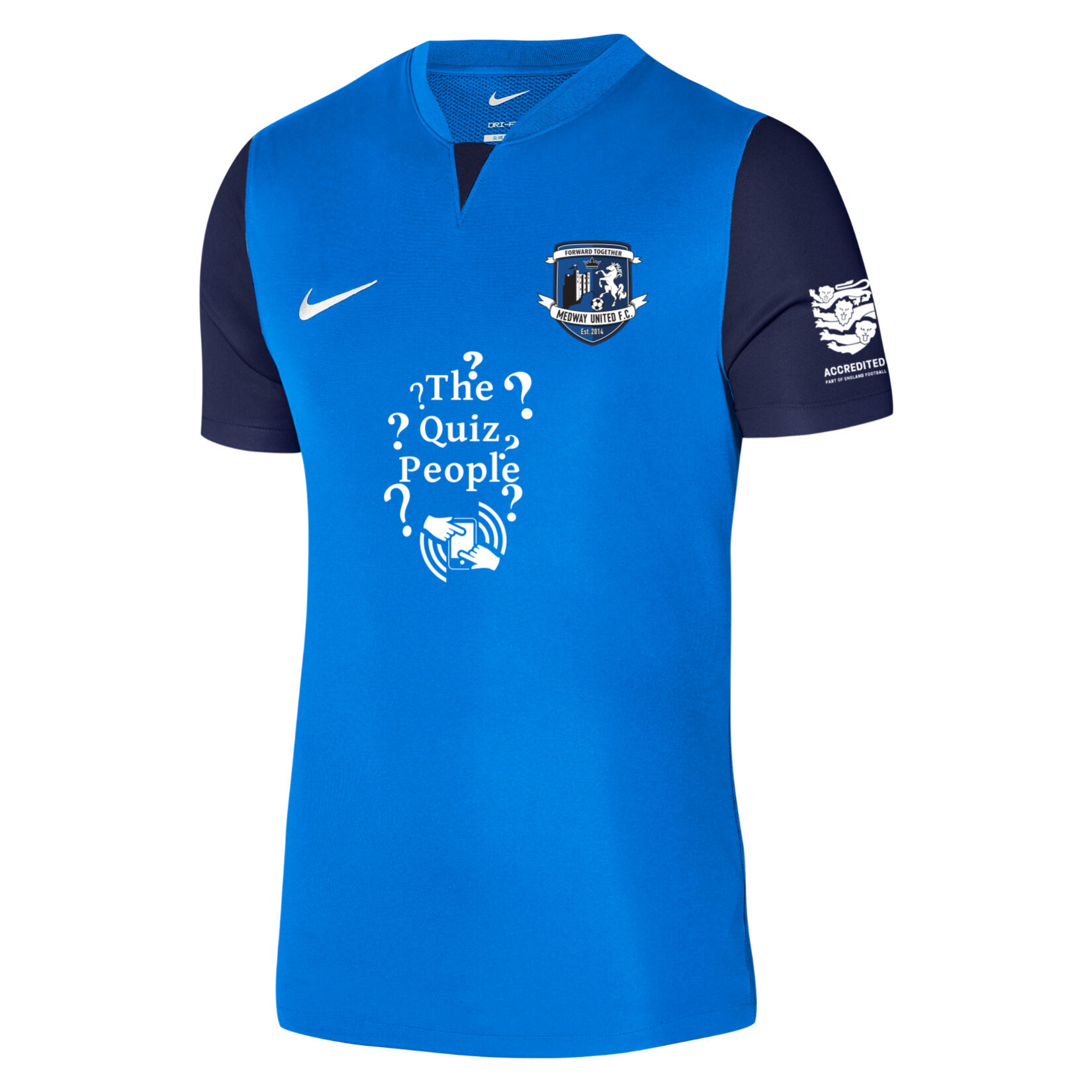 Nike Dri-FIT Trophy 5 Jersey - Royal Blue/Midnight Navy/White