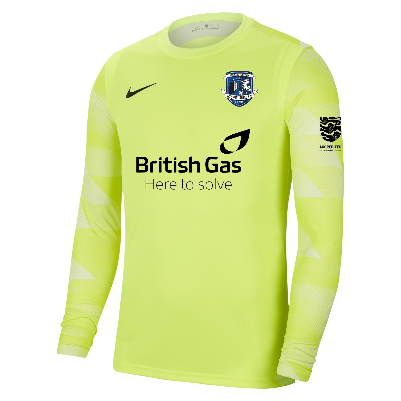 Nike Park IV Goalkeeper Dri-FIT Jersey - Volt/White/Black