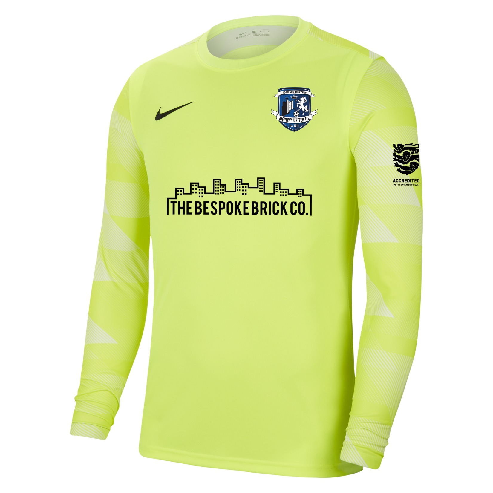 Nike Park IV Goalkeeper Dri-FIT Jersey - Volt/White/Black