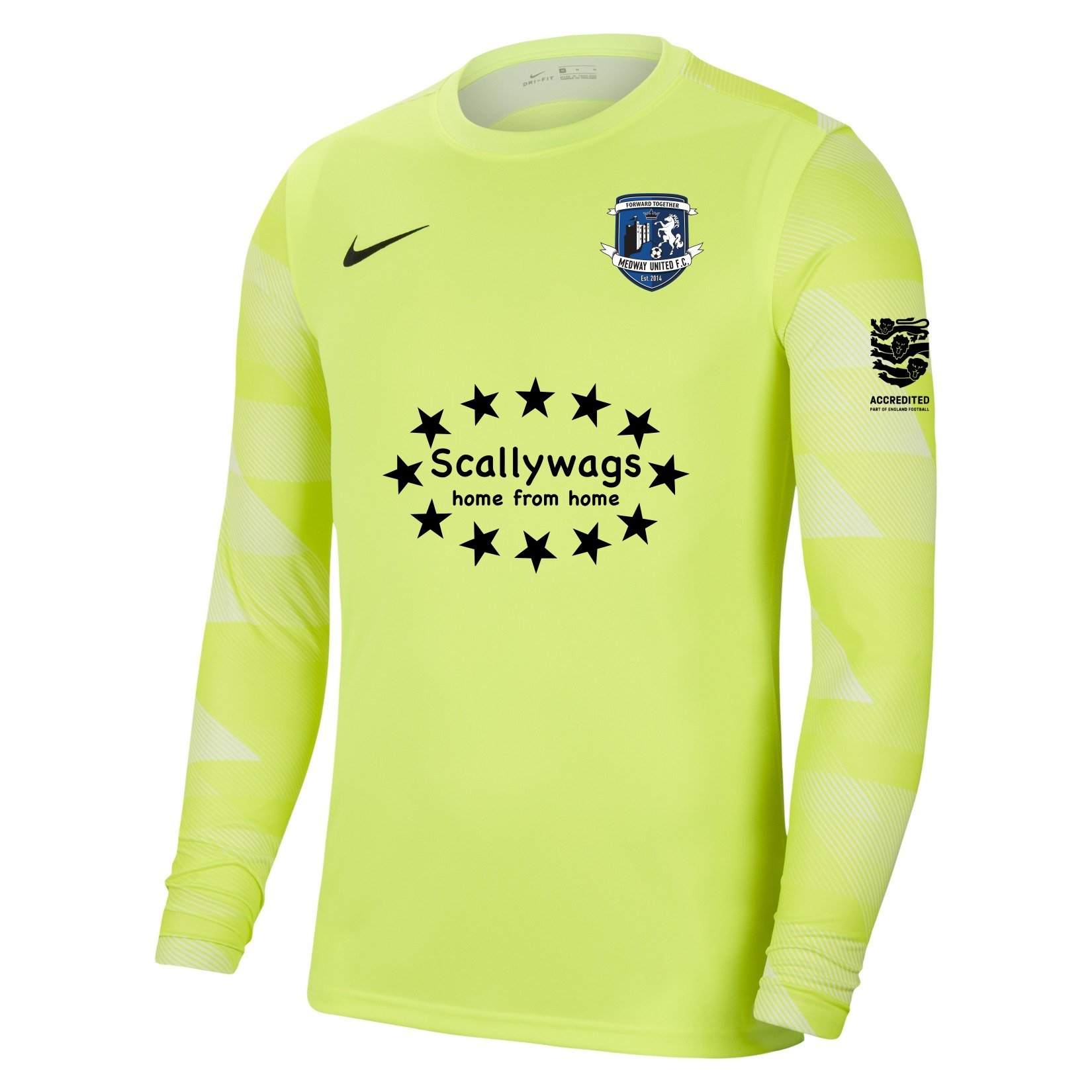 Nike Park IV Goalkeeper Dri-FIT Jersey - Volt/White/Black