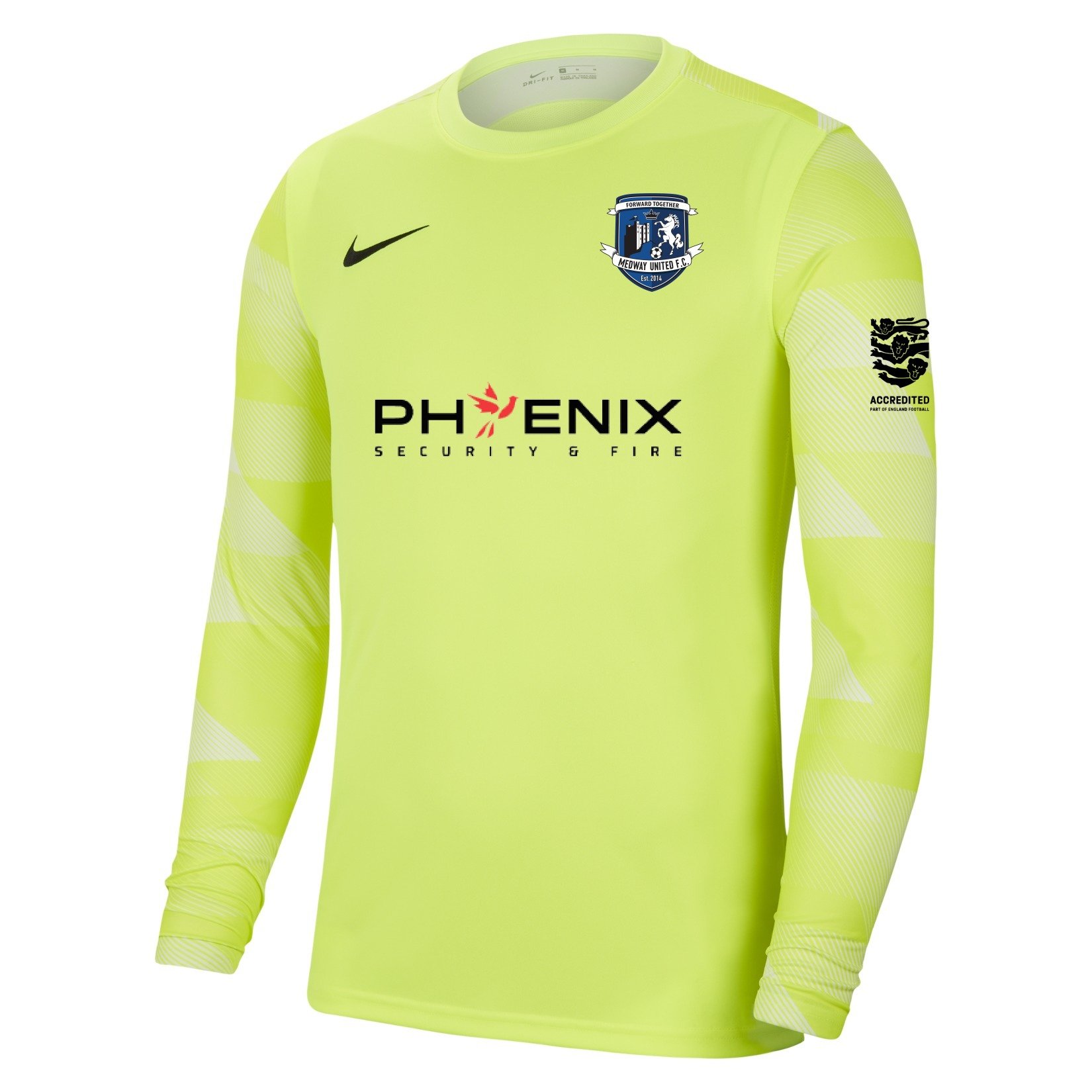 Nike Park IV Goalkeeper Dri-FIT Jersey - Volt/White/Black