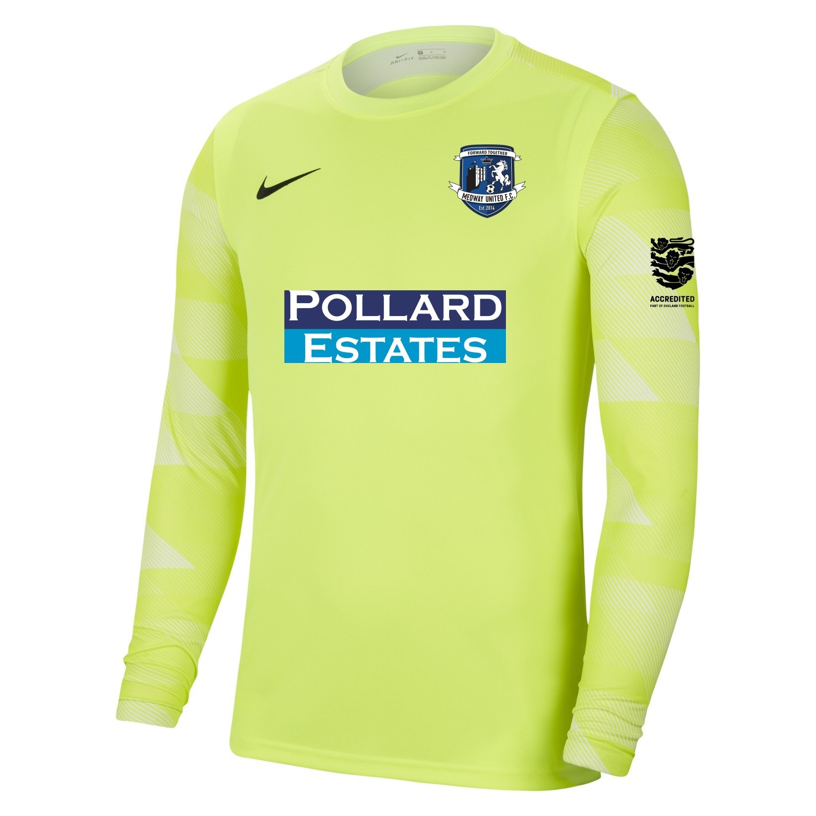 Nike Park IV Goalkeeper Dri-FIT Jersey - Volt/White/Black