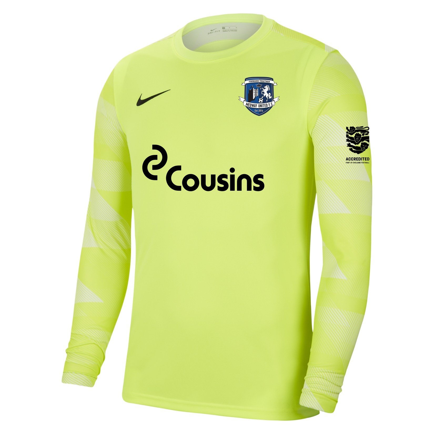 Nike Park IV Goalkeeper Dri-FIT Jersey - Volt/White/Black