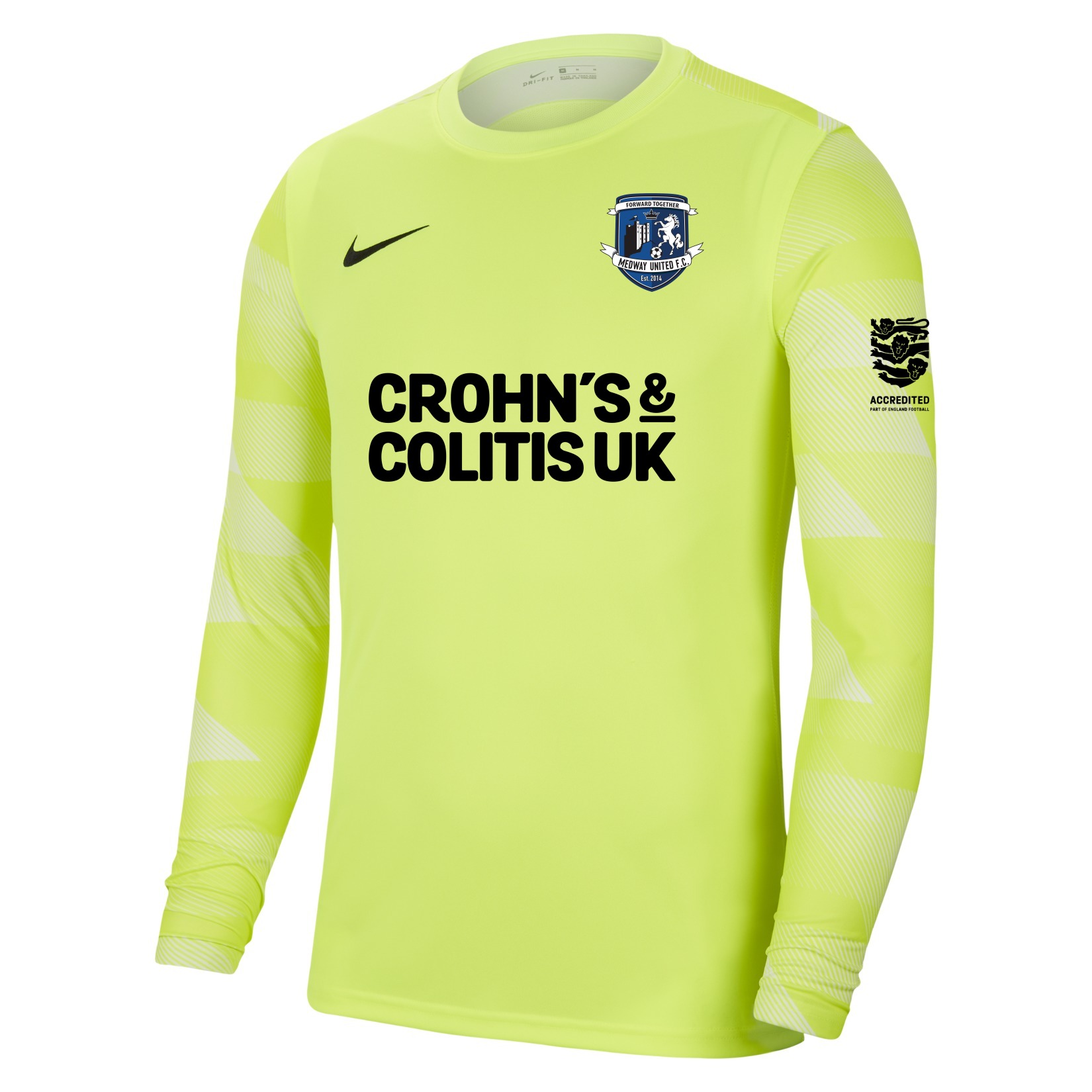 Nike Park IV Goalkeeper Dri-FIT Jersey - Volt/White/Black