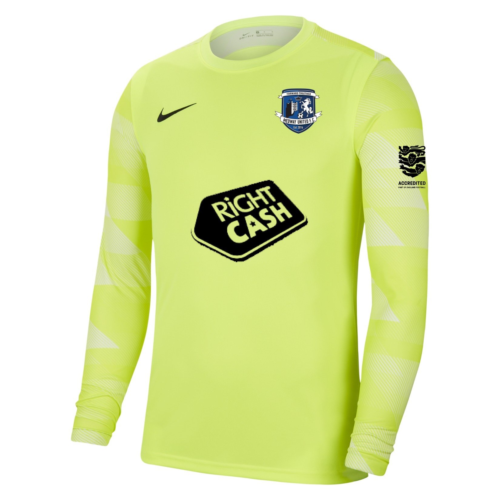 Nike Park IV Goalkeeper Dri-FIT Jersey - Volt/White/Black
