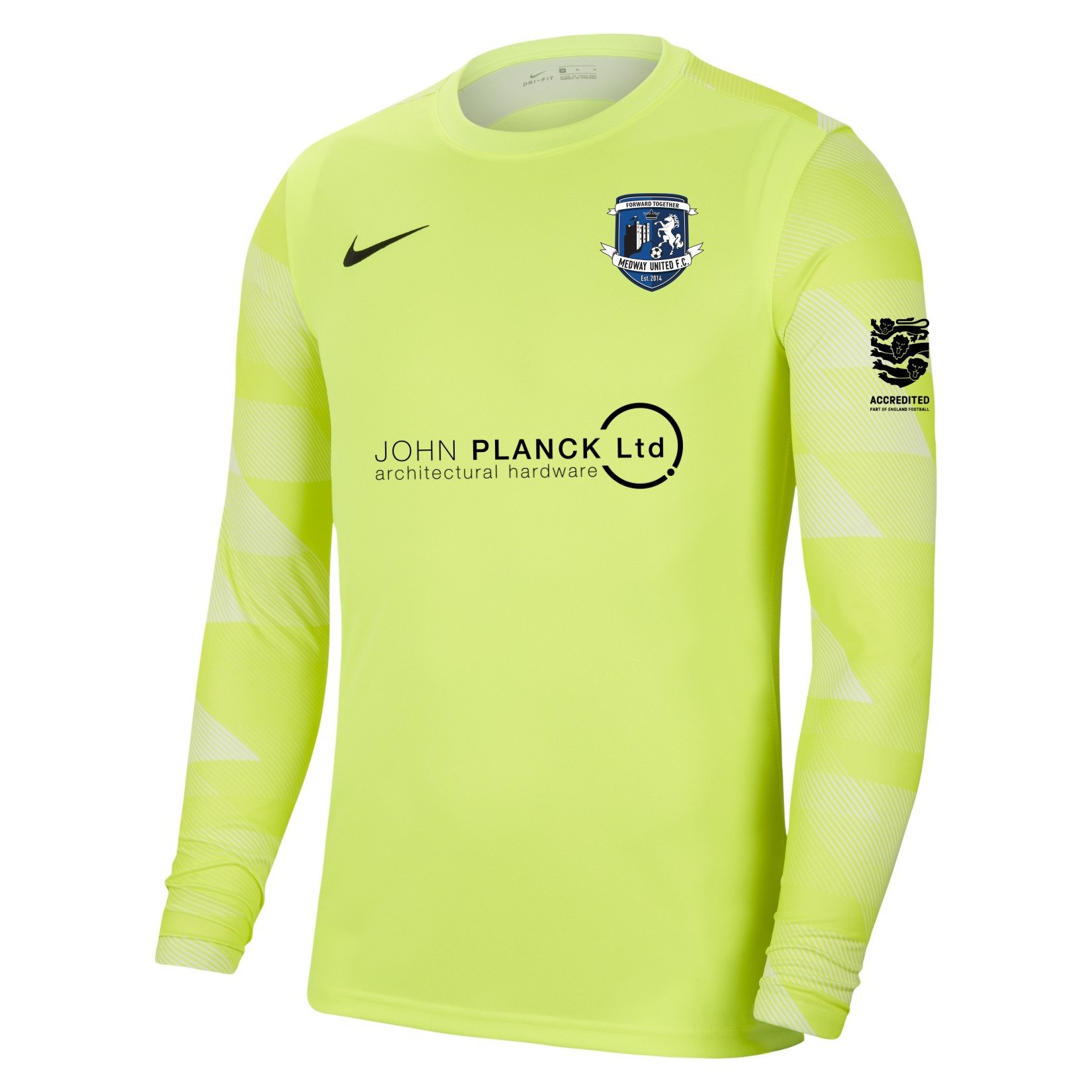 Nike Park IV Goalkeeper Dri-FIT Jersey - Volt/White/Black