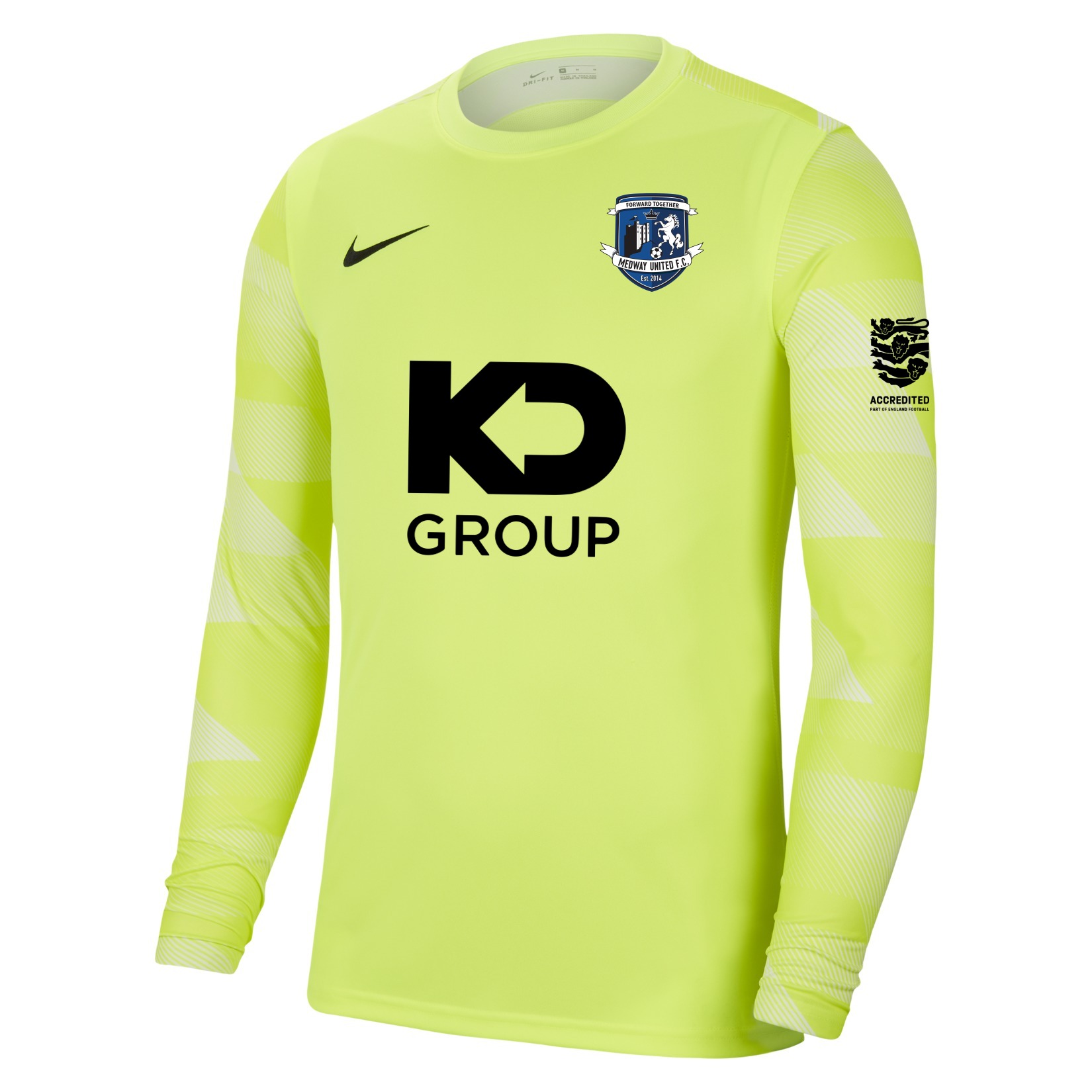 Nike Park IV Goalkeeper Dri-FIT Jersey - Volt/White/Black