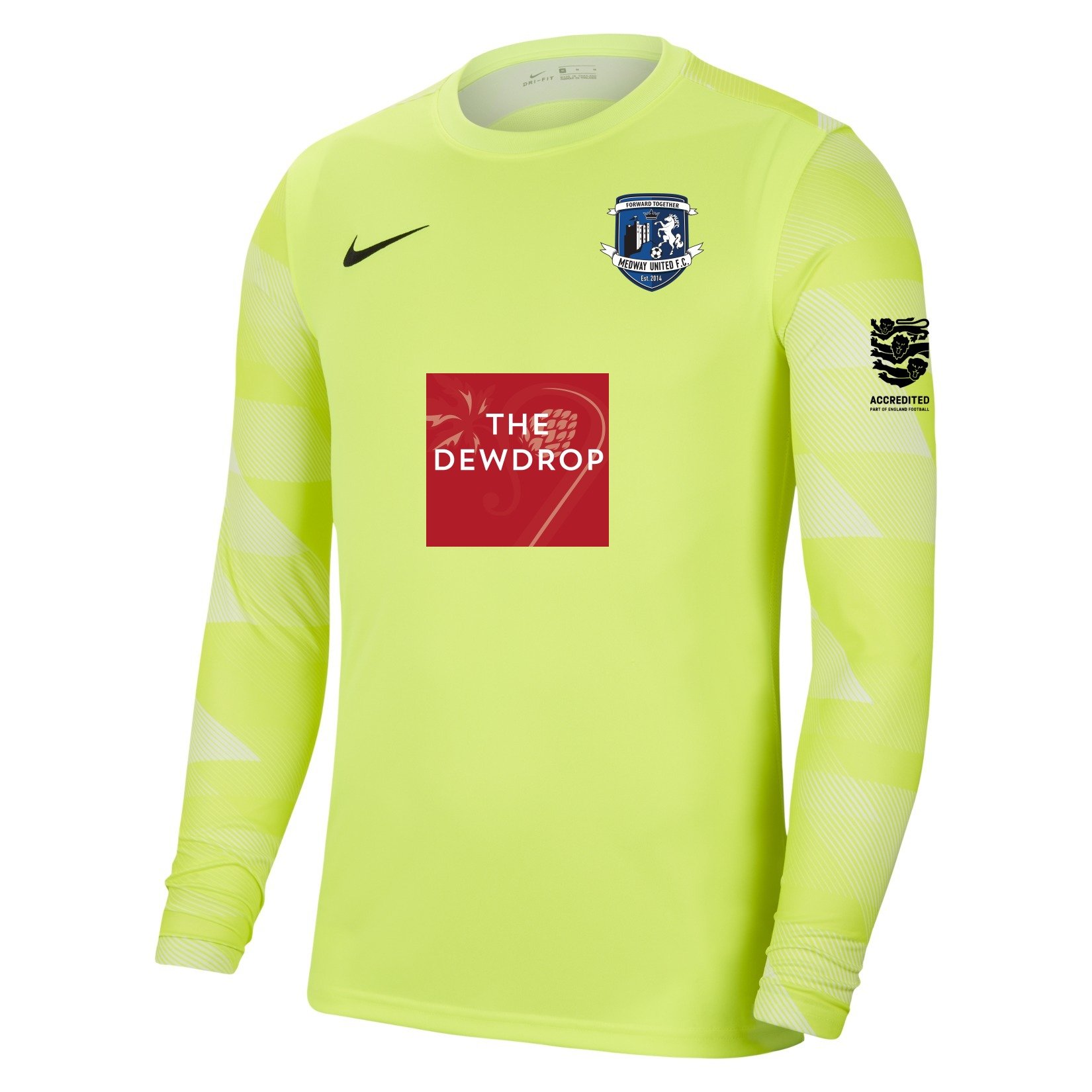 Nike Park IV Goalkeeper Dri-FIT Jersey - Volt/White/Black