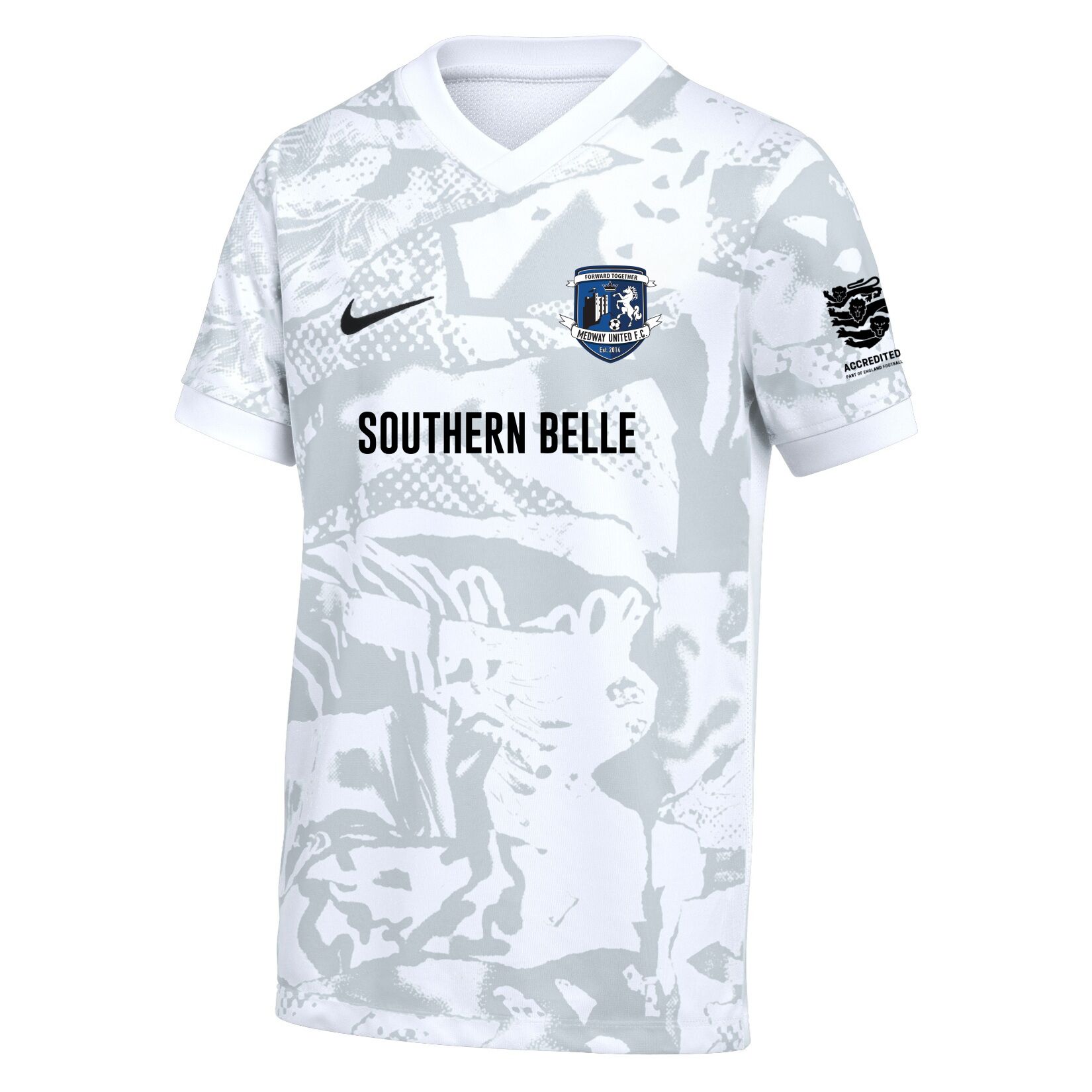 Nike Dri-FIT Precision VII Jersey - White/Black