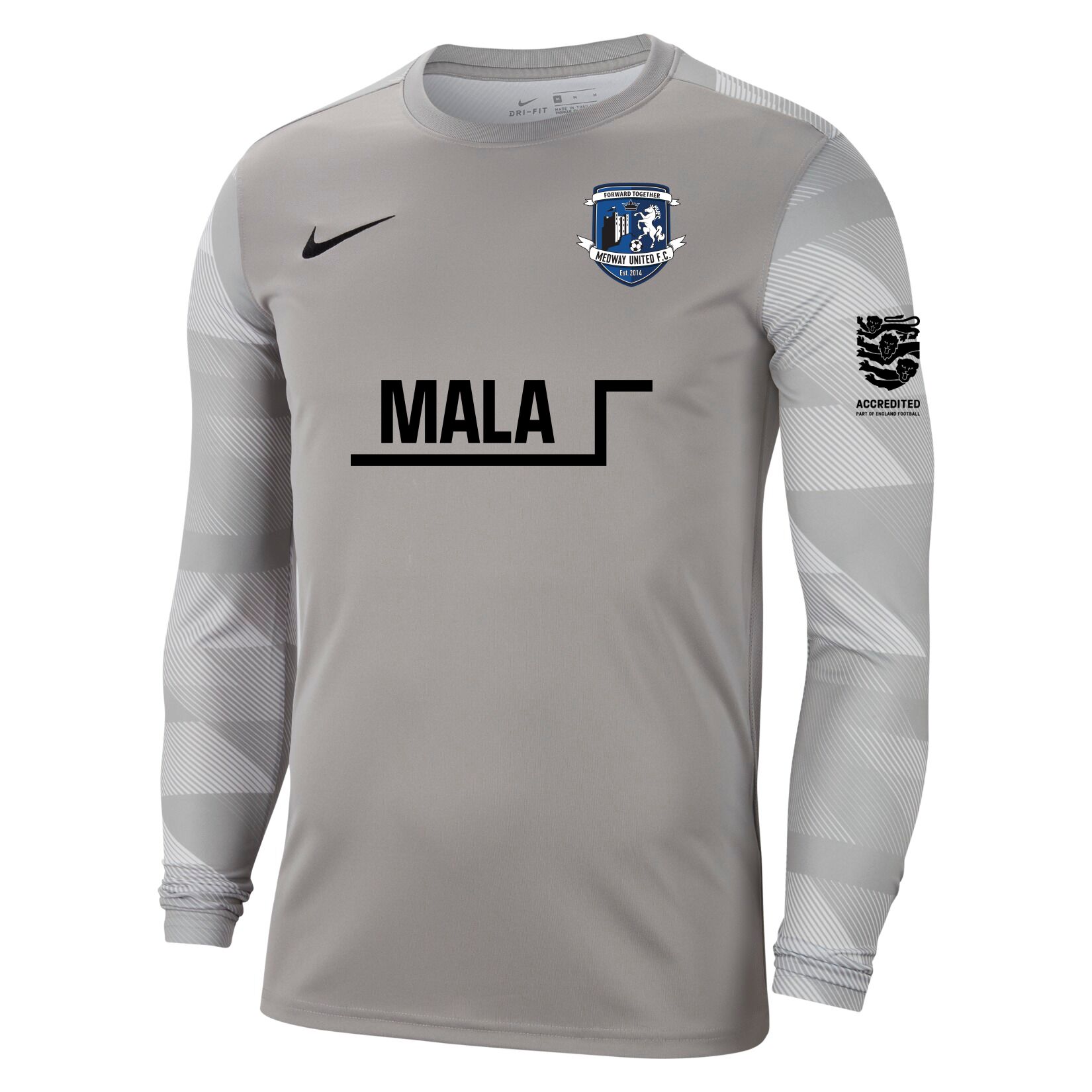 Nike Park IV Goalkeeper Dri-FIT Jersey - Pewter Grey/White/Black