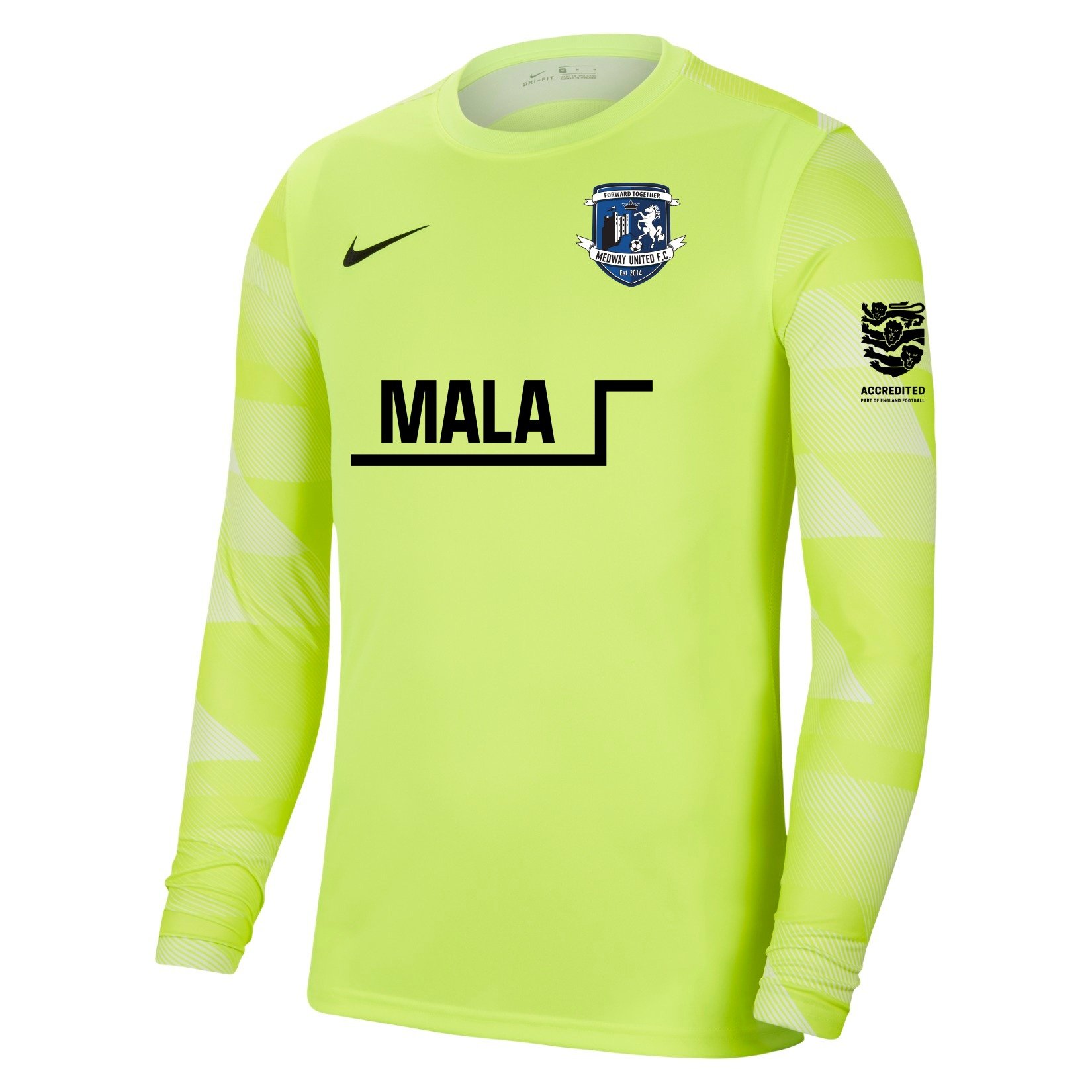Nike Park IV Goalkeeper Dri-FIT Jersey - Volt/White/Black