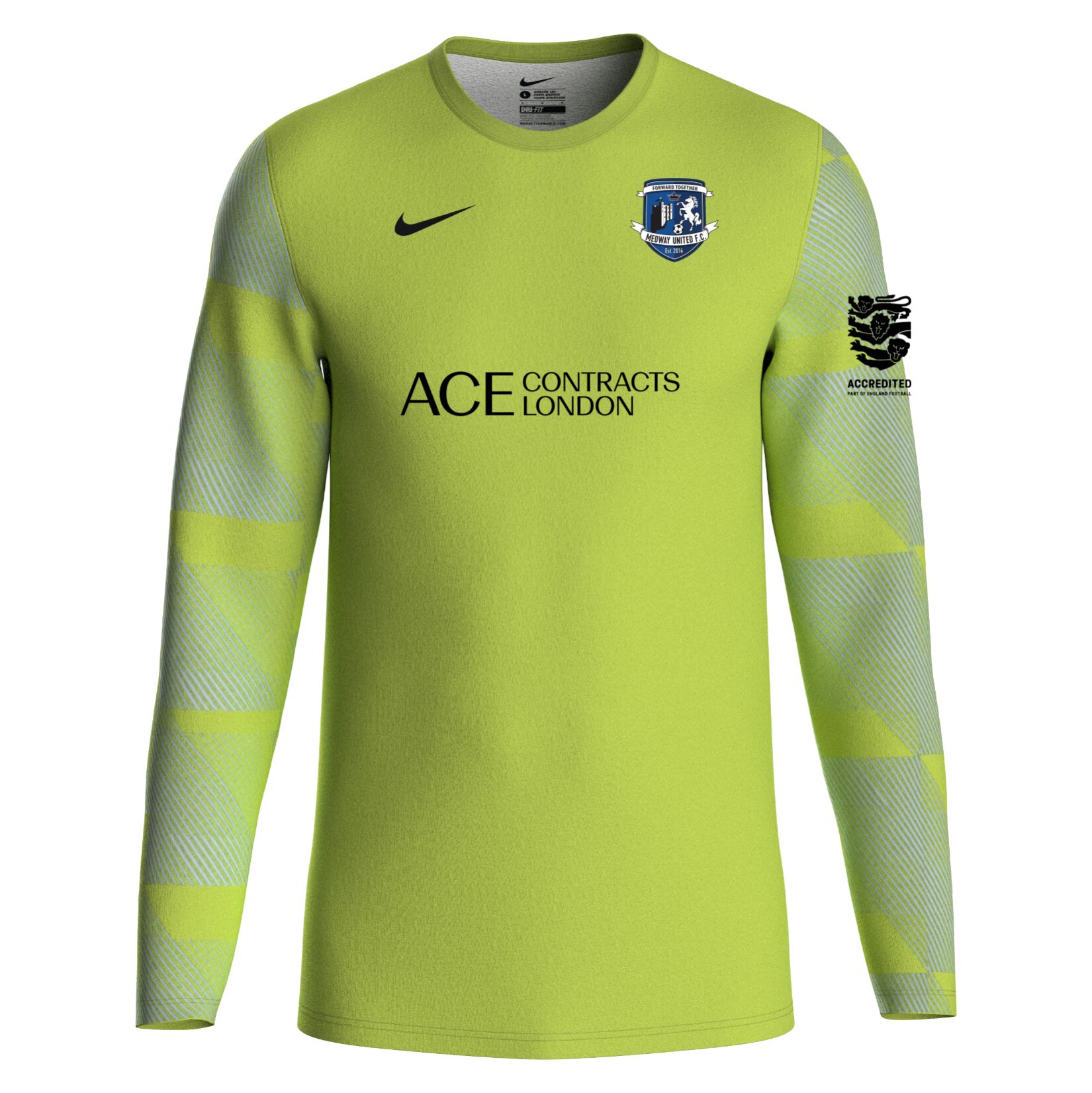 Nike Park IV Goalkeeper Dri-FIT Jersey - Volt/White/Black