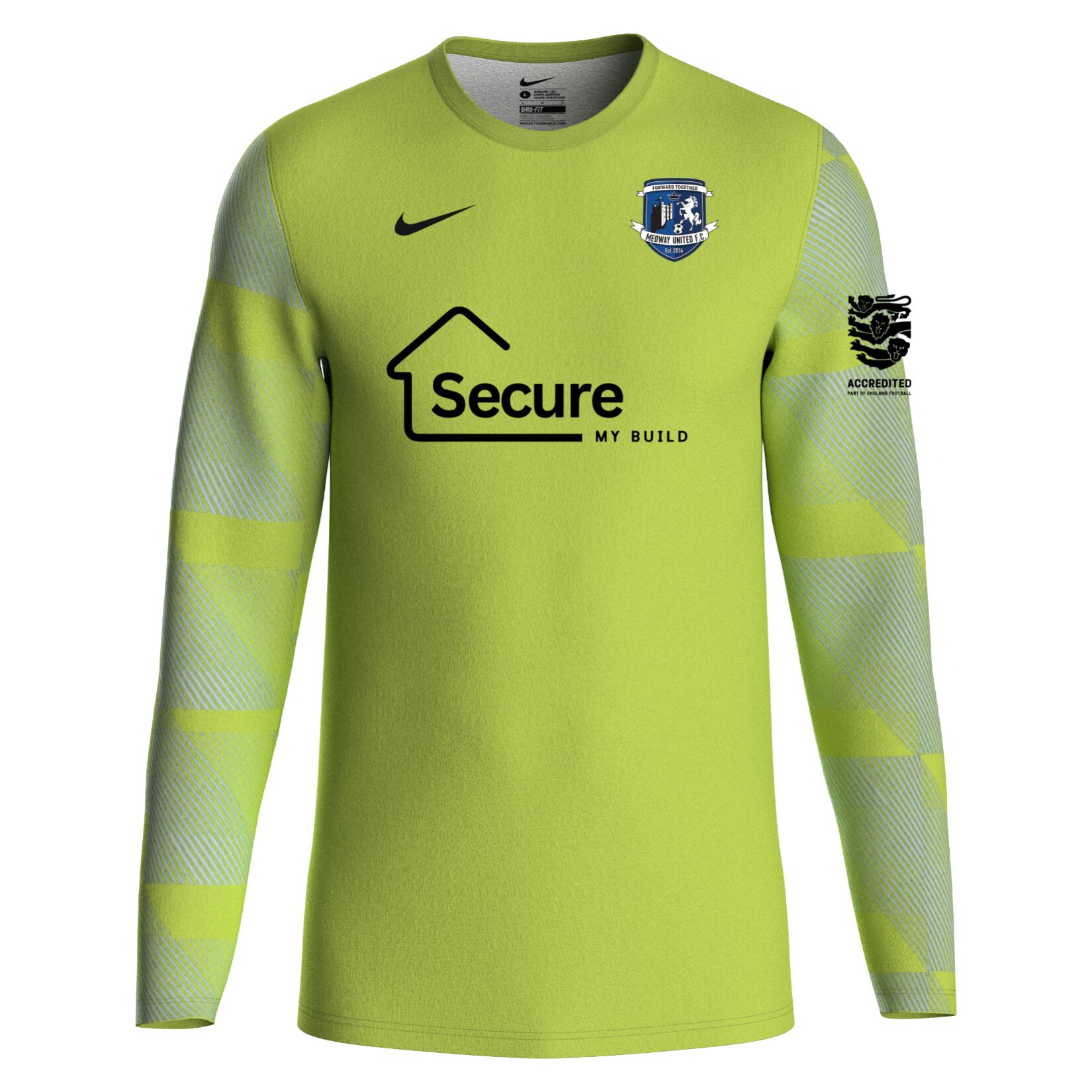Nike Park IV Goalkeeper Dri-FIT Jersey - Volt/White/Black