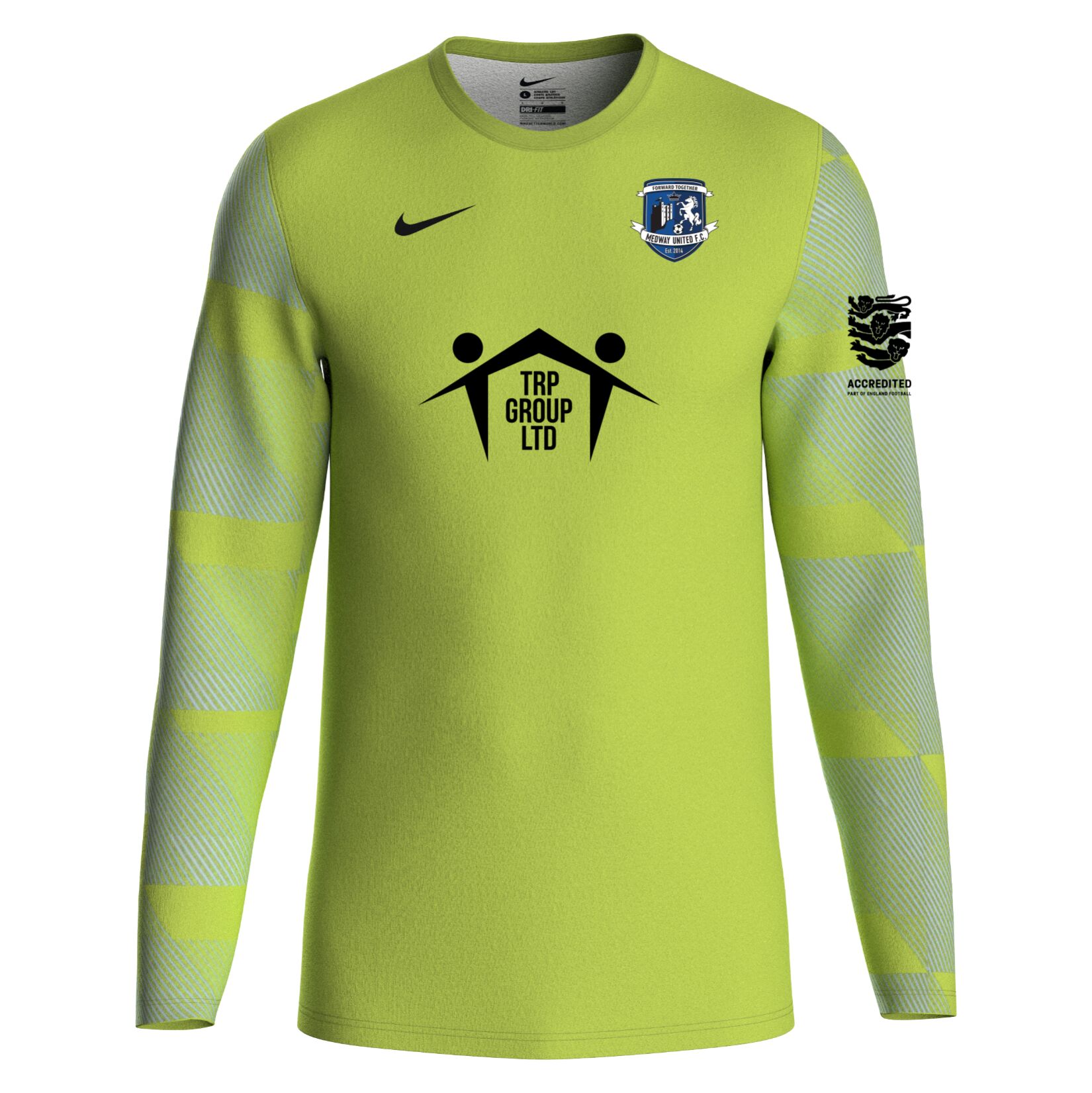 Nike Park IV Goalkeeper Dri-FIT Jersey - Volt/White/Black