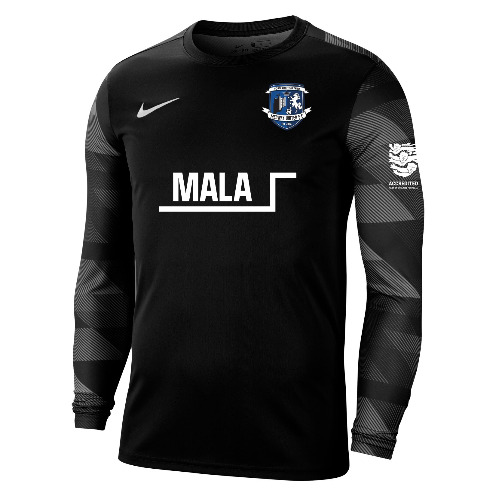 Nike Park IV Goalkeeper Dri-FIT Jersey - Black/White/White